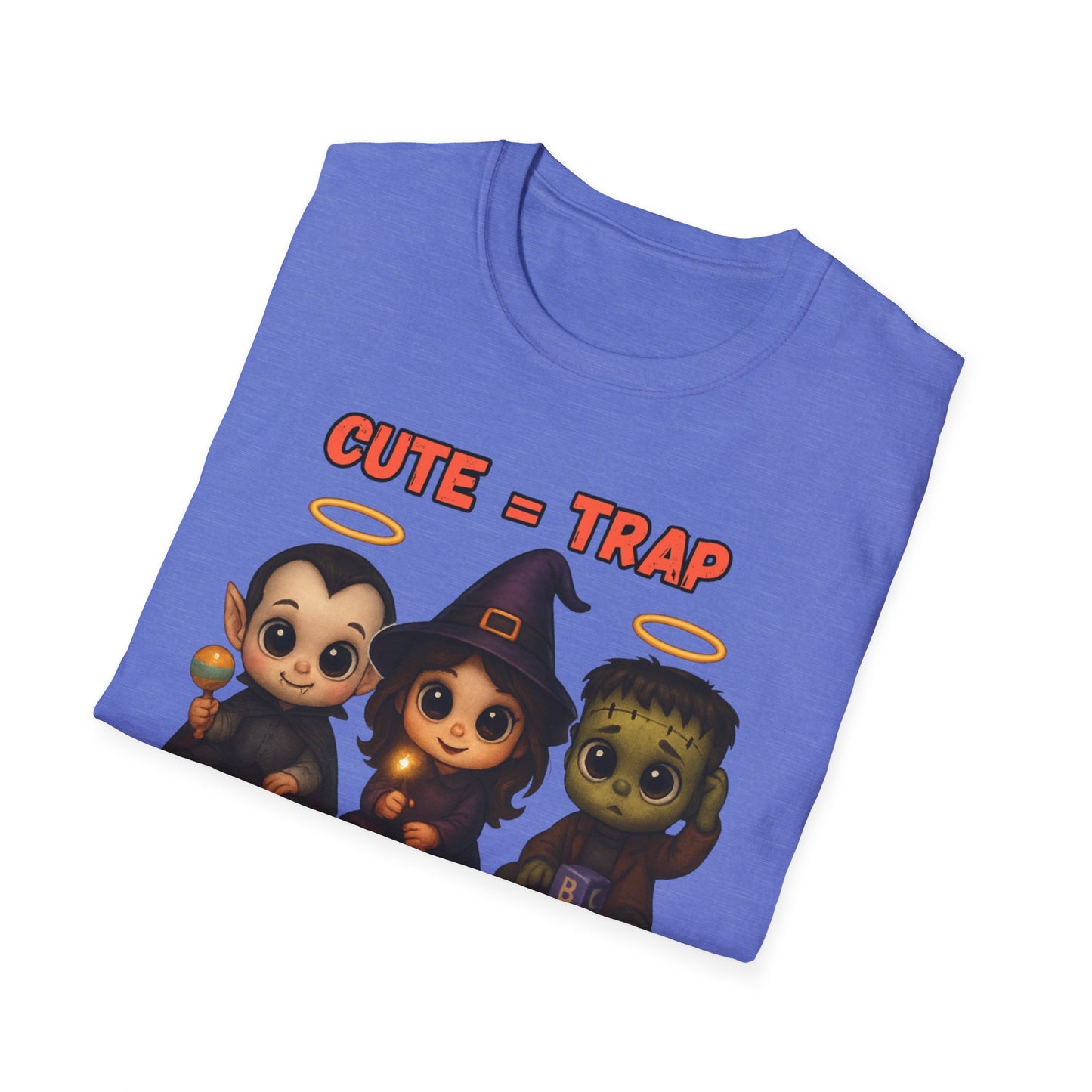 Cute Halloween Baby Monster Softstyle Tee-Shirt