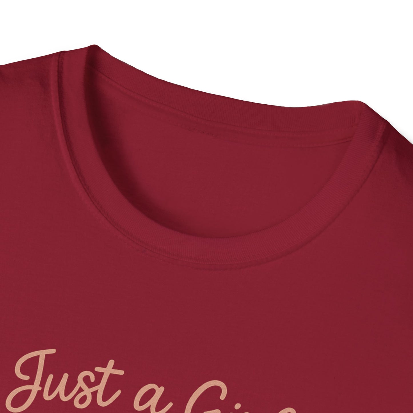 Dachshund Lover Casual Tee-Shirt, "Just a Girl Who Loves Dachshunds"