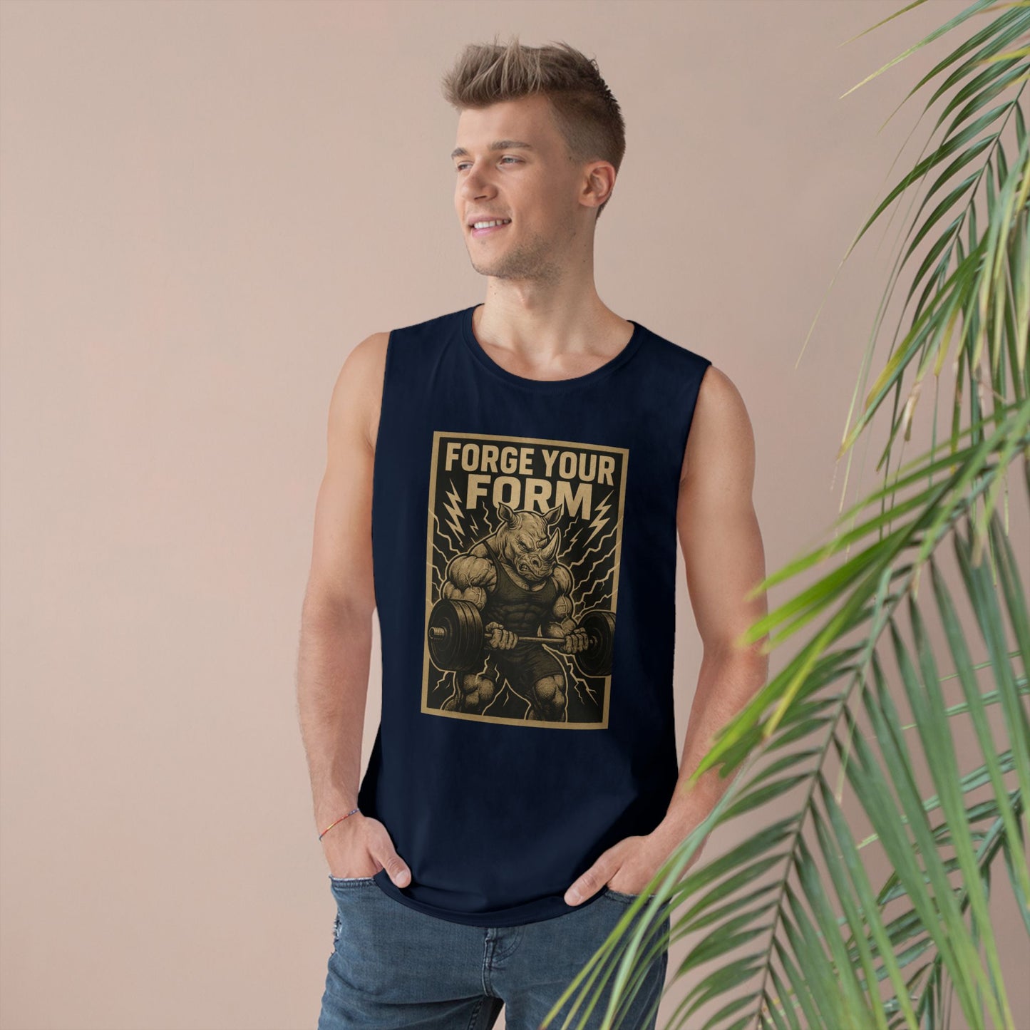 Grit Forge Athletics - "Forge Your Form" Weight Training Tank Top