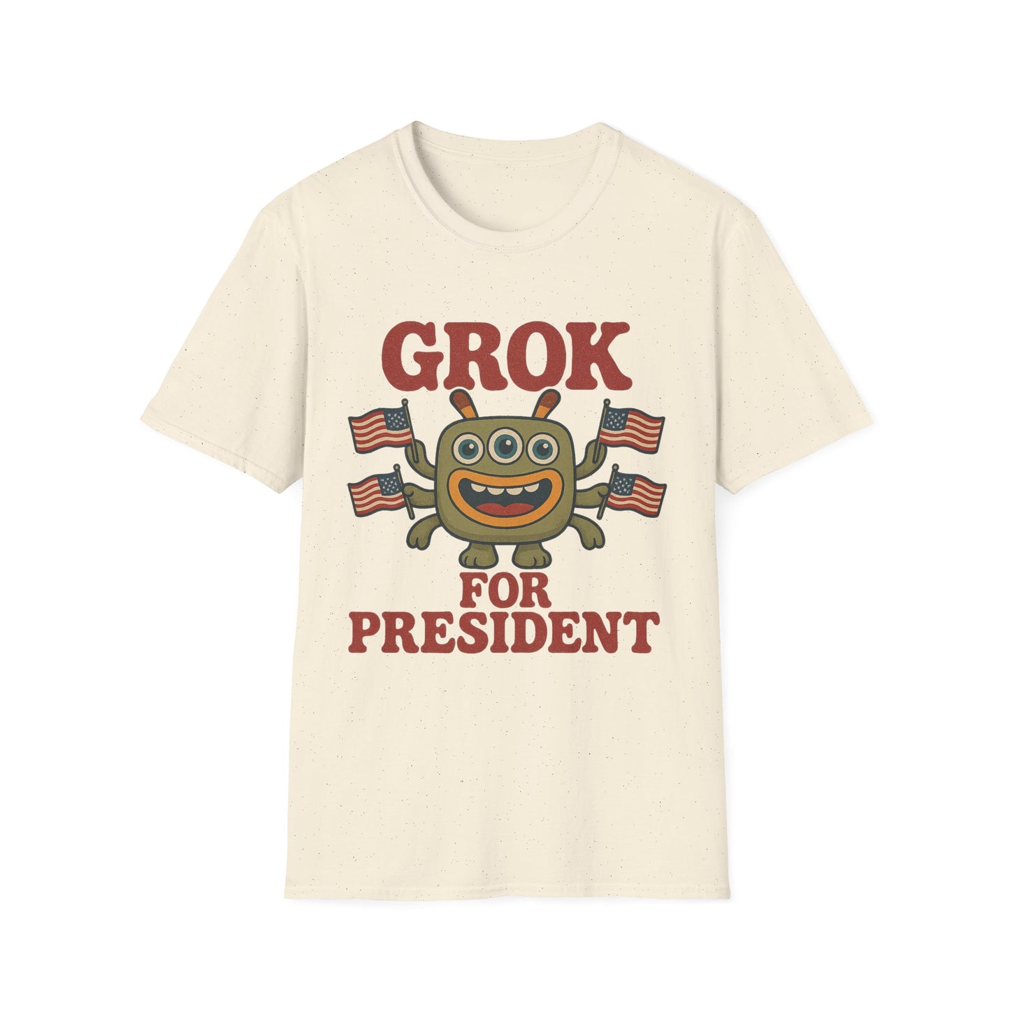 "Grok for President" Casual Tee-Shirt