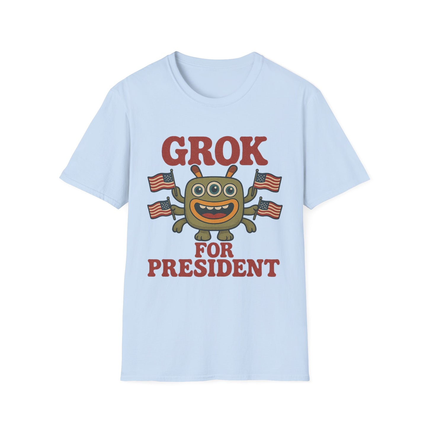 "Grok for President" Casual Tee-Shirt