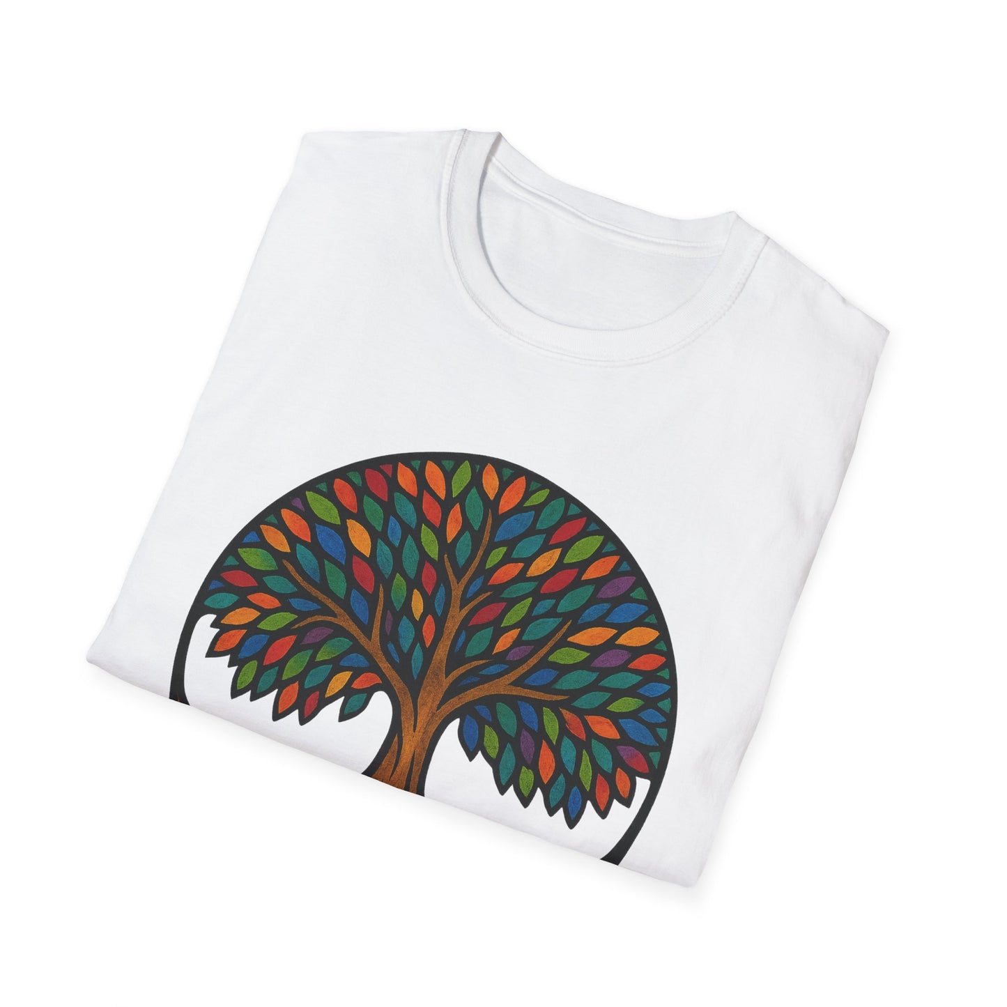 Yggdrasil, Tree of Life Softstyle Casual Tee-Shirt