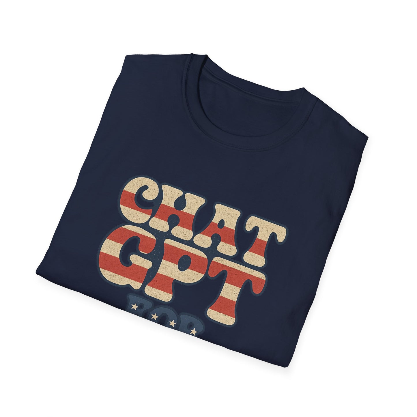 "Chat GPT for President" Softstyle Casual Tee-Shirt