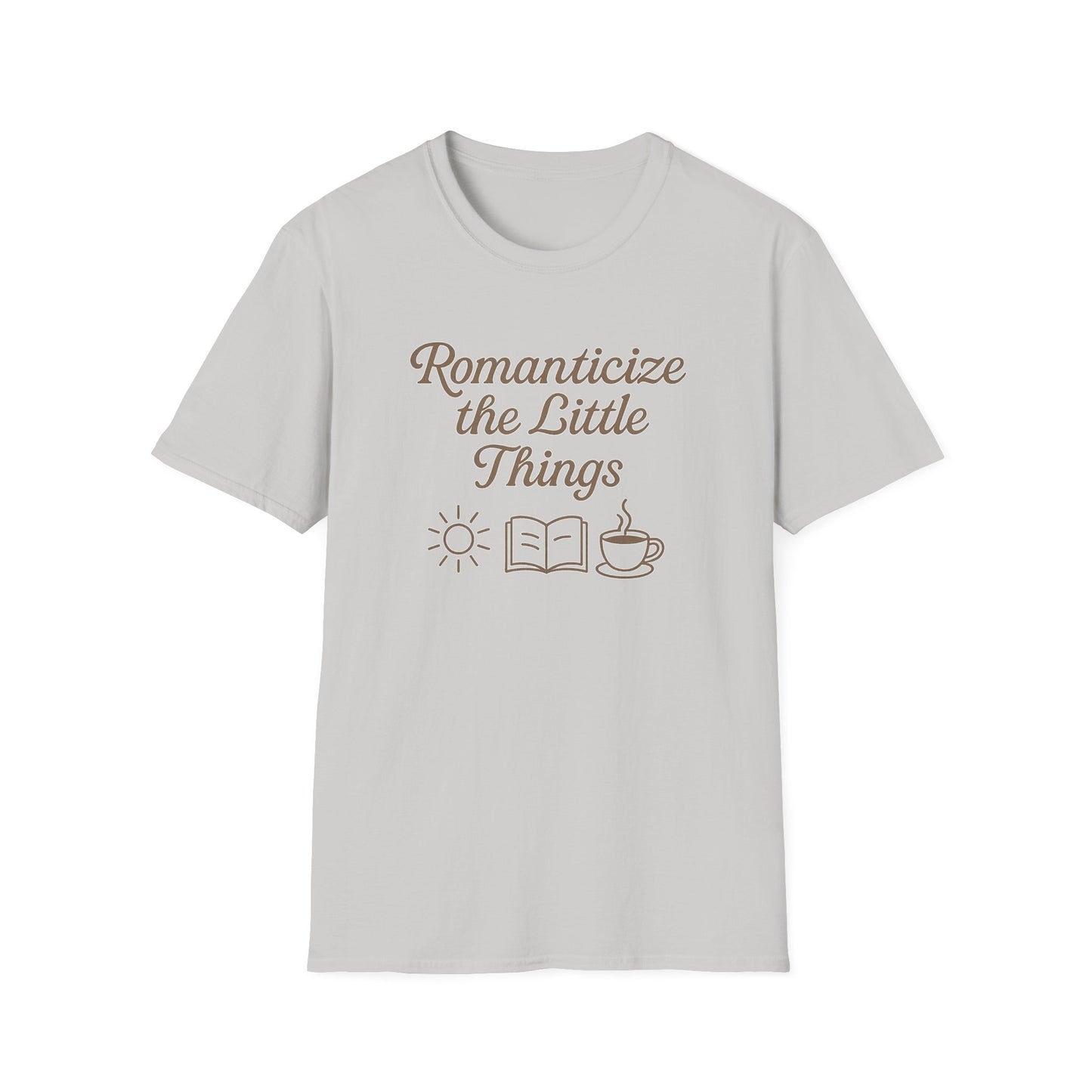 "Romanticize the Little Things" Softstyle Casual Tee-Shirt