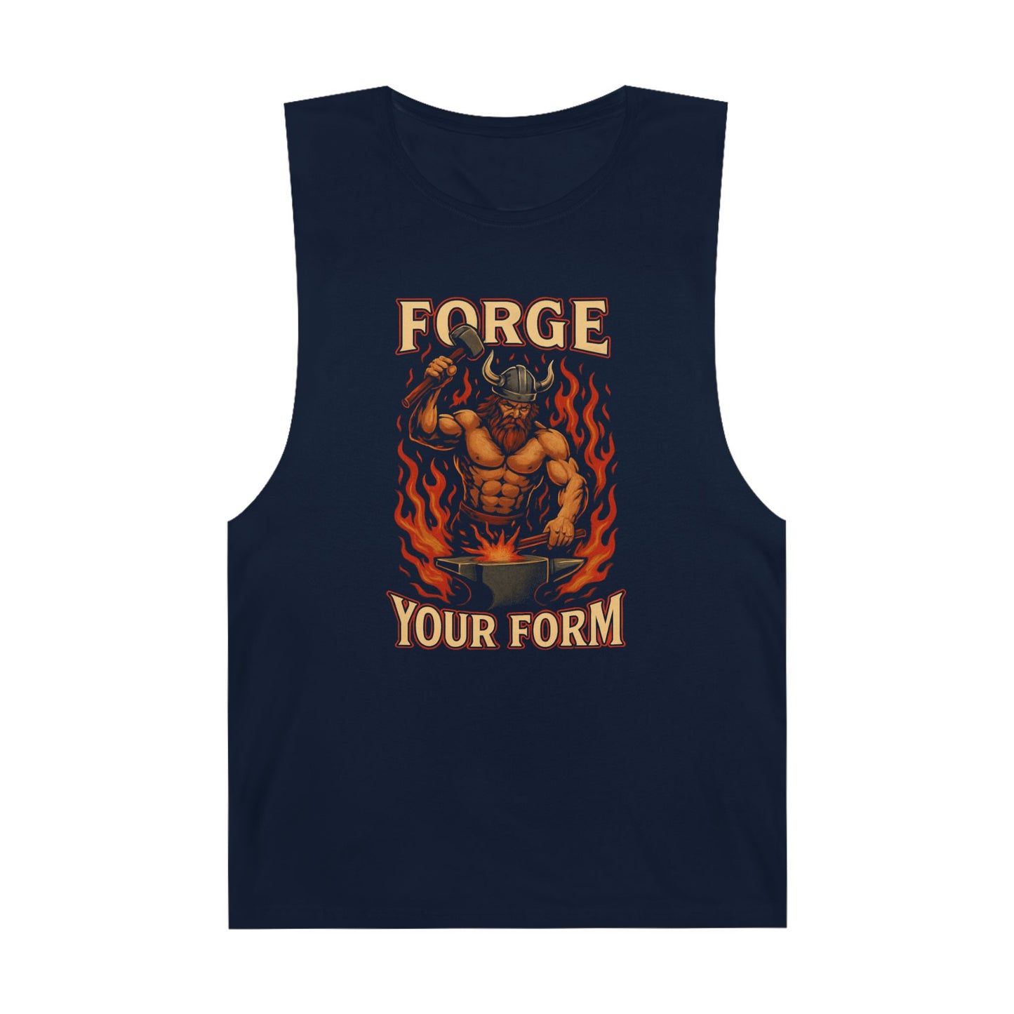 Grit Forge Athletics - "Forge Your Form" Weightlifting Tank Top