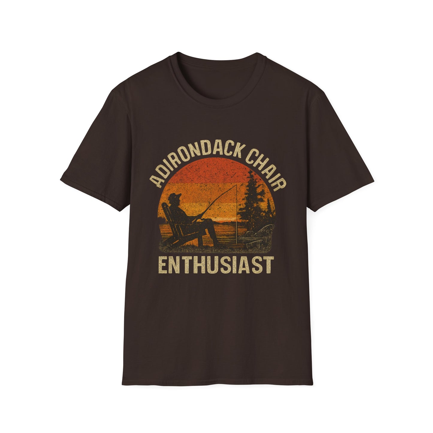 Adirondack Chair Enthusiast Graphic Tee-Shirt