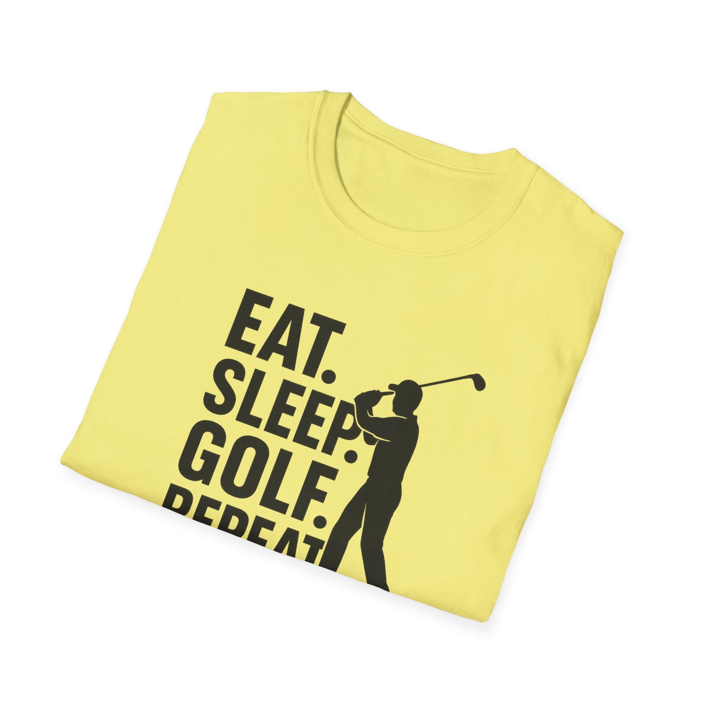 "Eat Sleep Golf Repeat" Golf Lover's T-Shirt