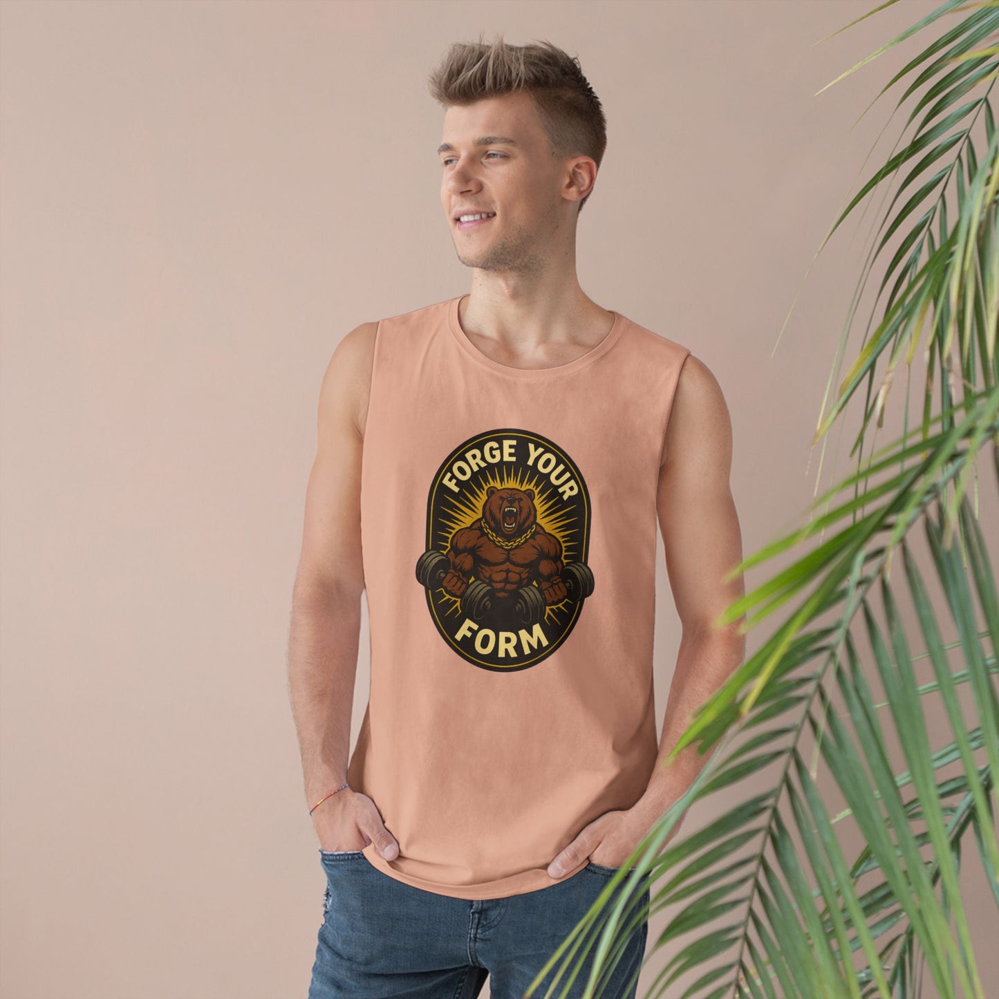 Grit Forge Athletics - "Forge Your Form" Weightlifting Tank Top