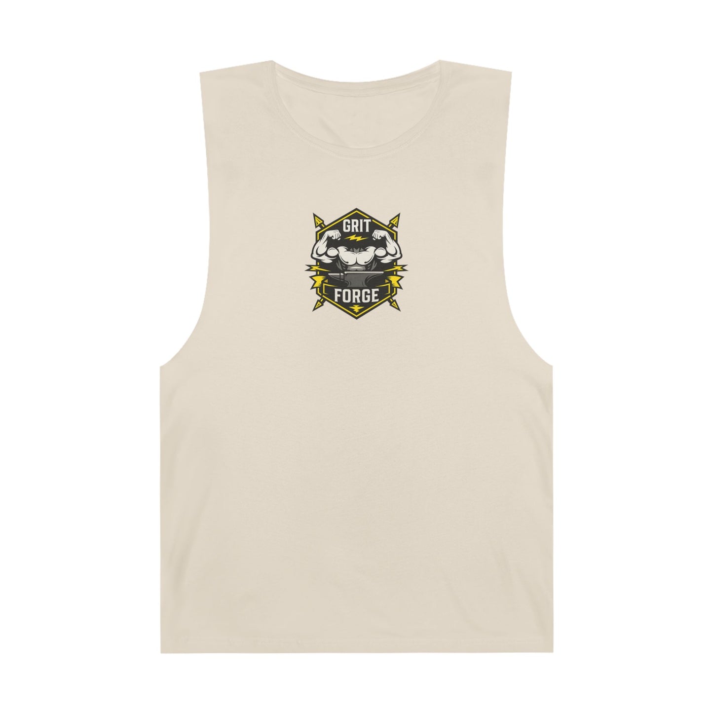 Grit Forge Athletics Tank - "Forge Your Form" Motivational Fitness Tank Top