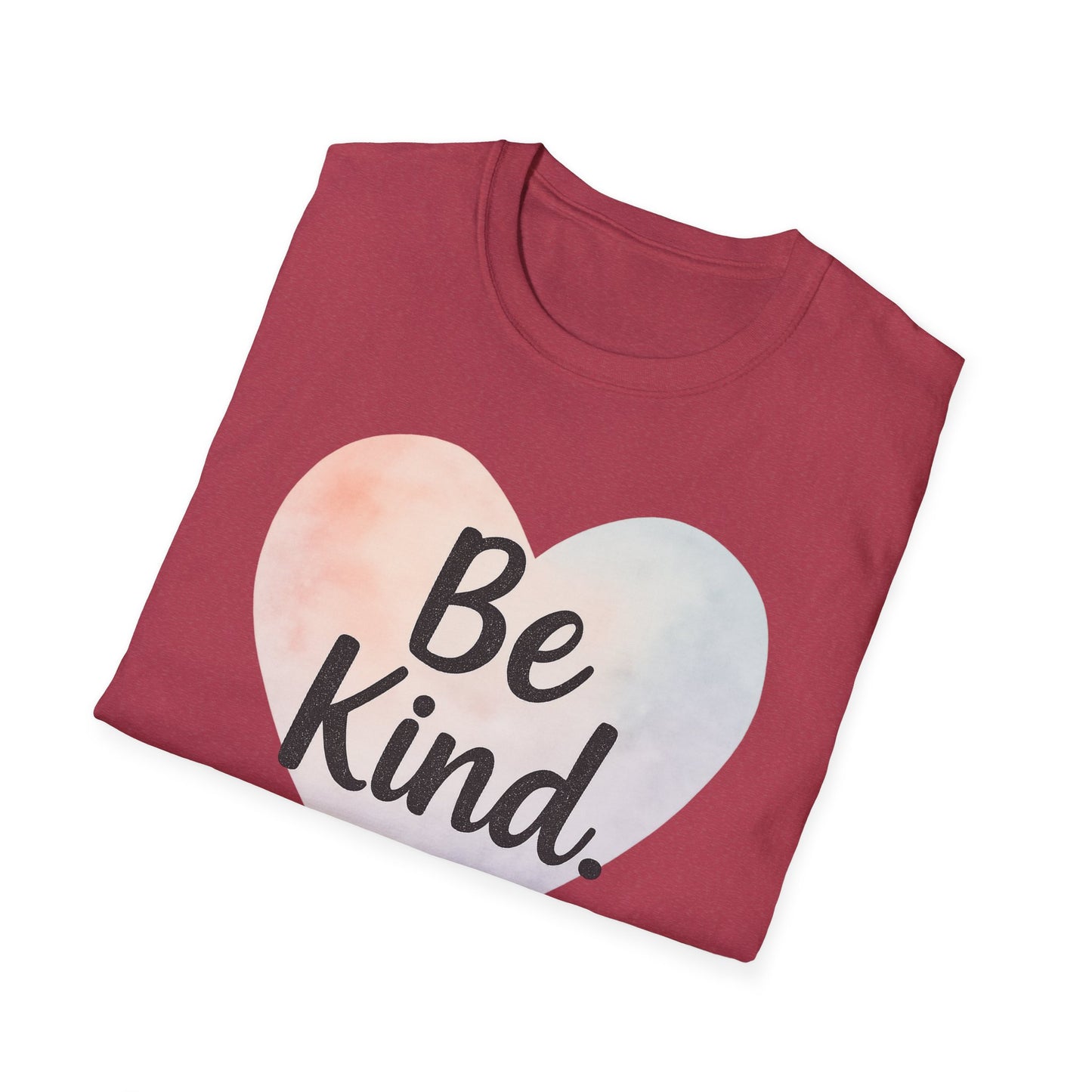 "Be Kind" Softstyle Casual Inspirational Tee-Shirt