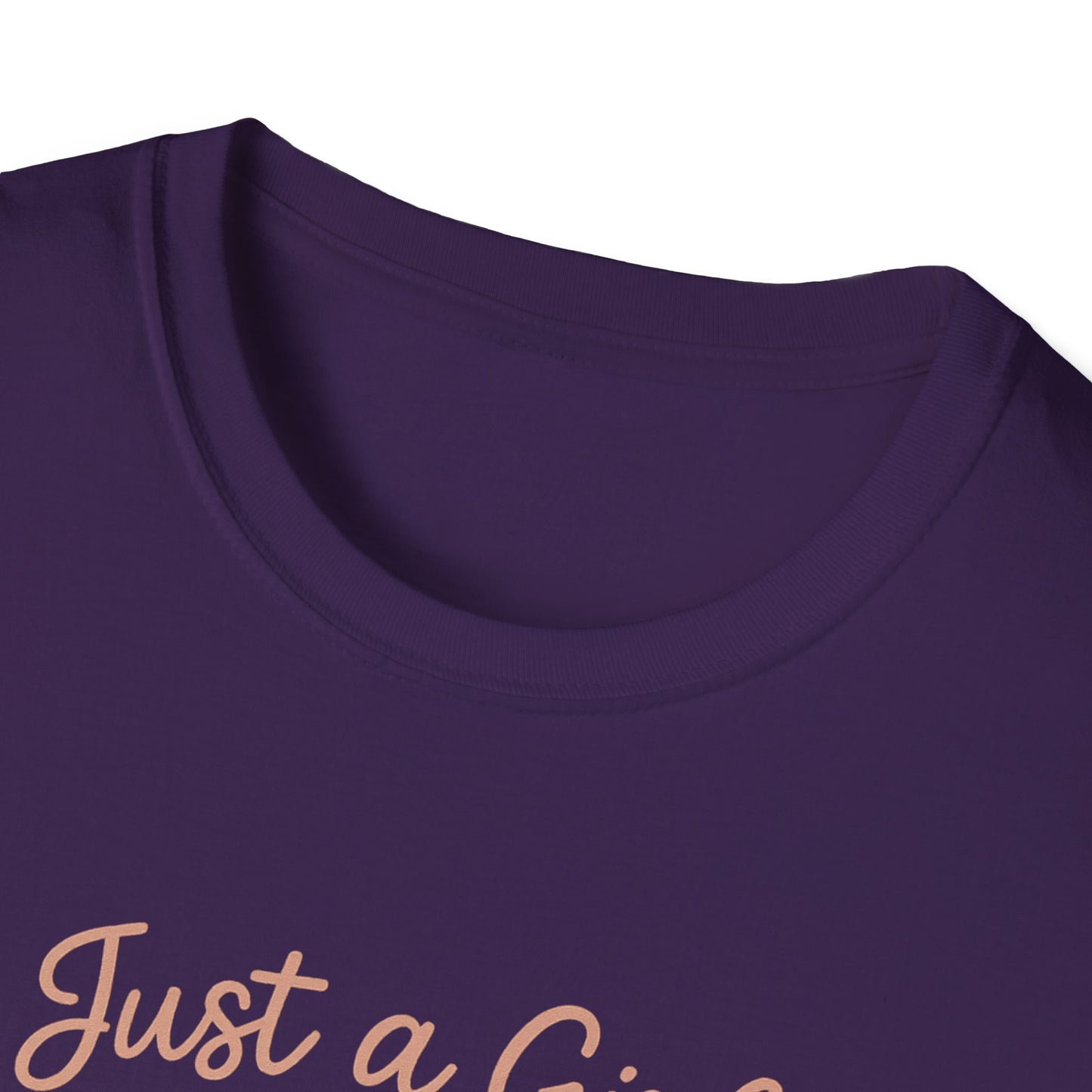 Dachshund Lover Casual Tee-Shirt, "Just a Girl Who Loves Dachshunds"