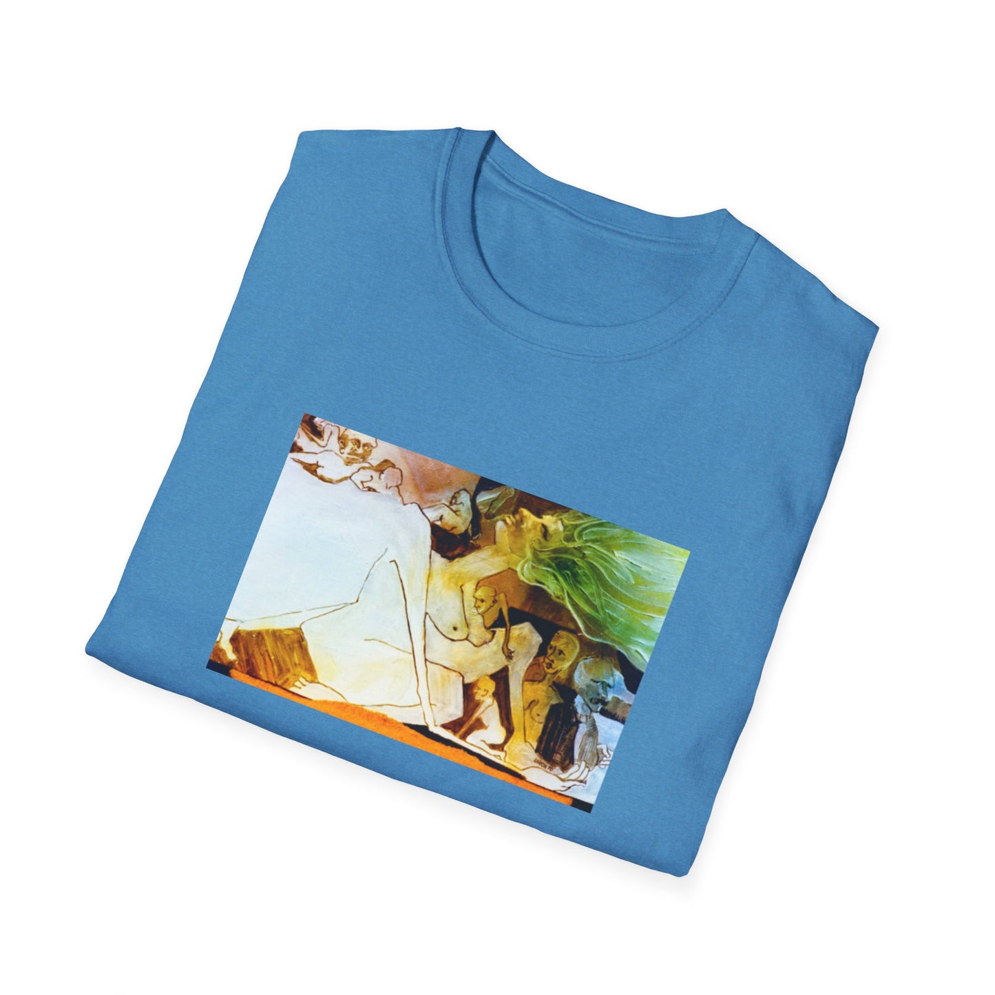 Authentic 1960s-Style Artwork Tee-Shirt - "Hedonism"