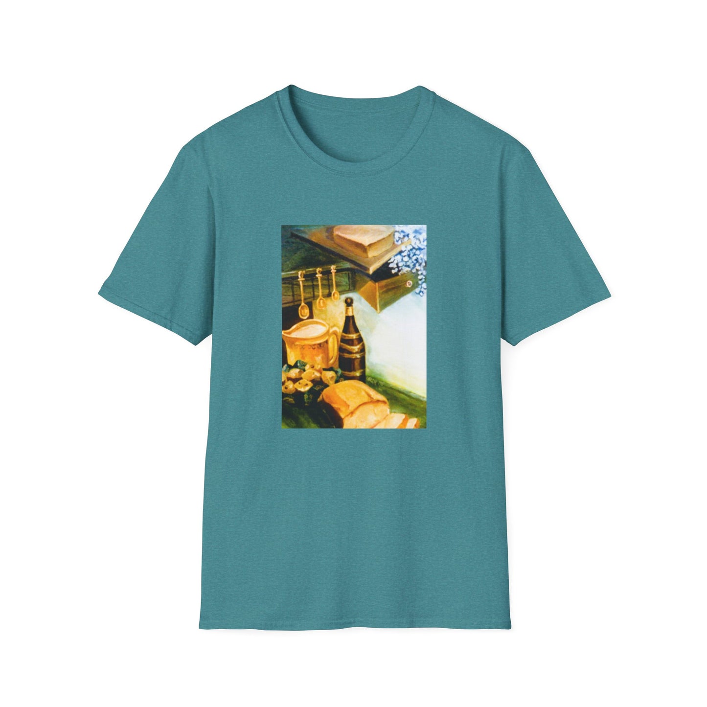 Authentic 1960s-Era Custom Artwork Tee- Shirt - "Baker's Folly"
