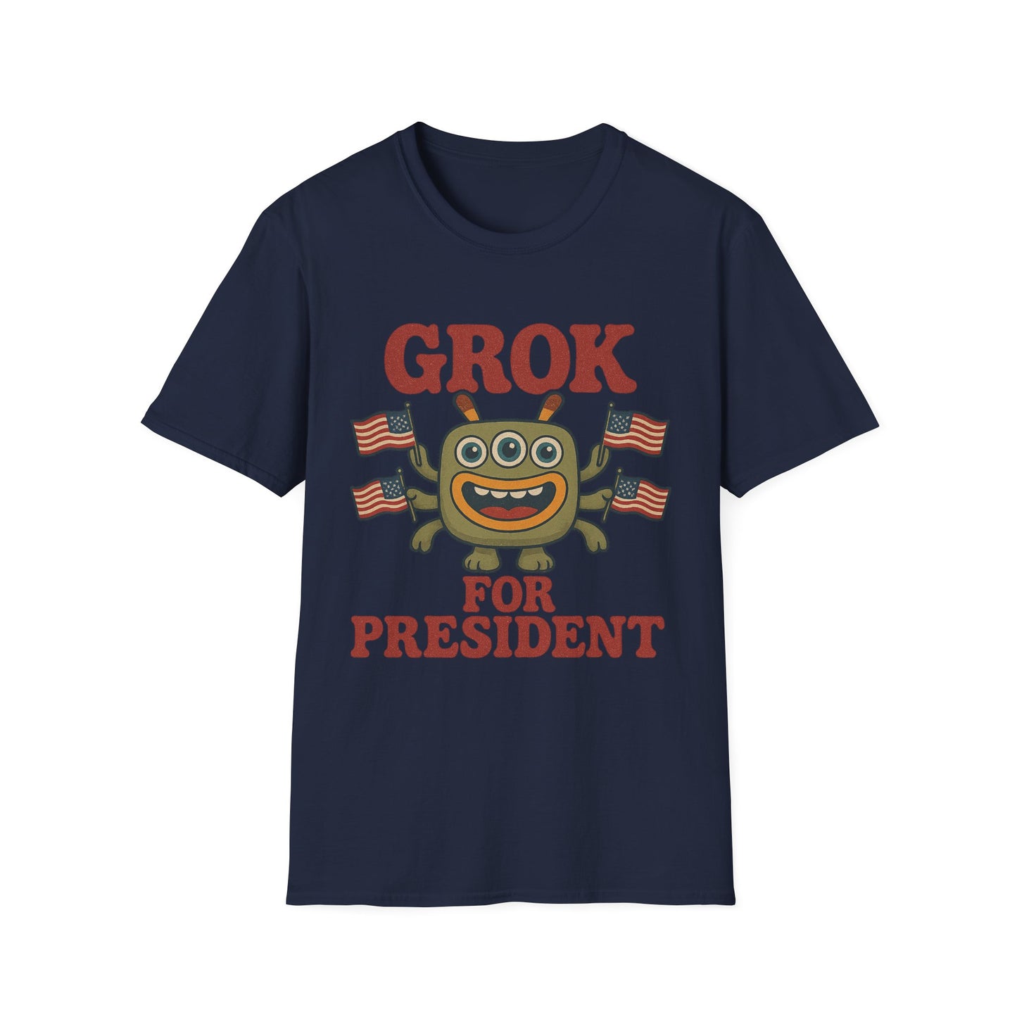 "Grok for President" Casual Tee-Shirt