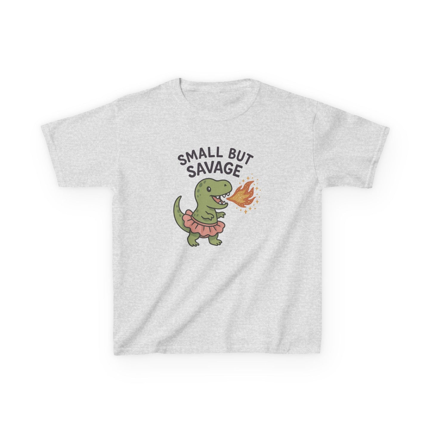 KIDS' "Small But Savage" Dinosaur Tee