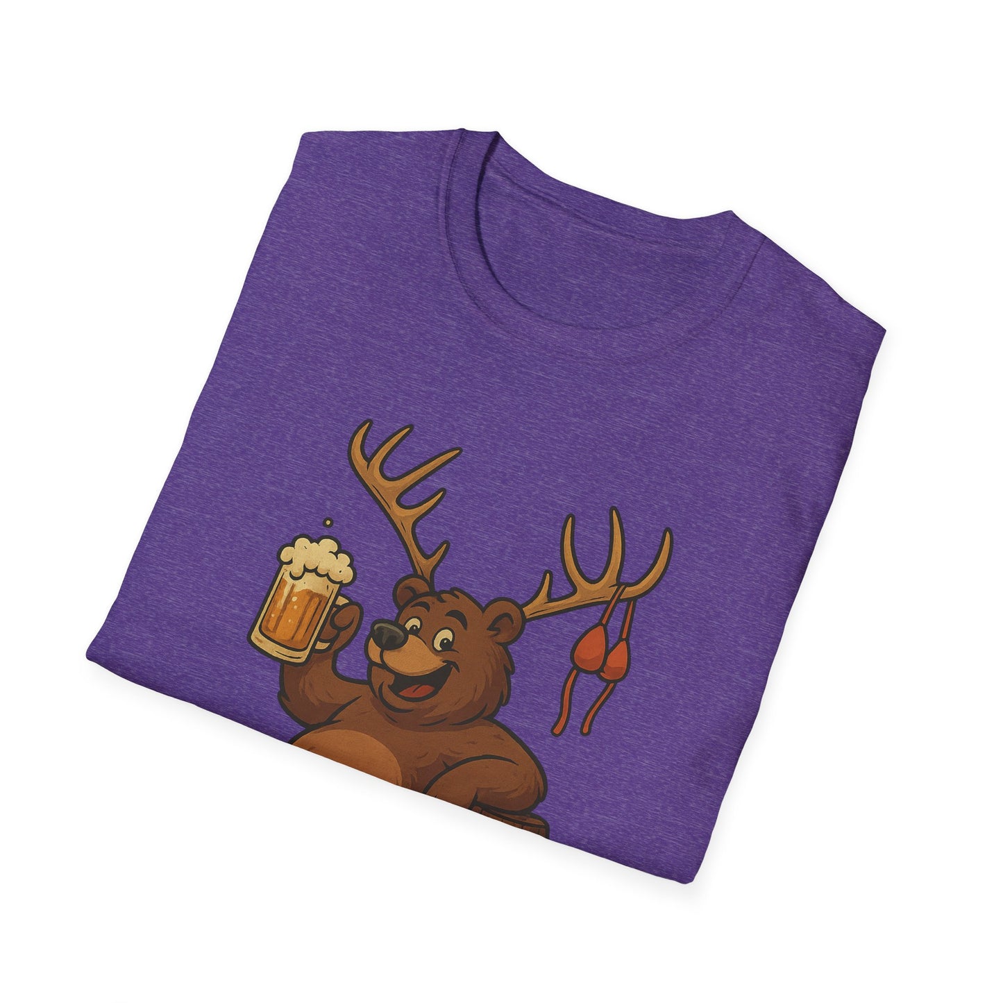 Bear? Deer? Beer? Funny Beer Casual Tee-Shirt