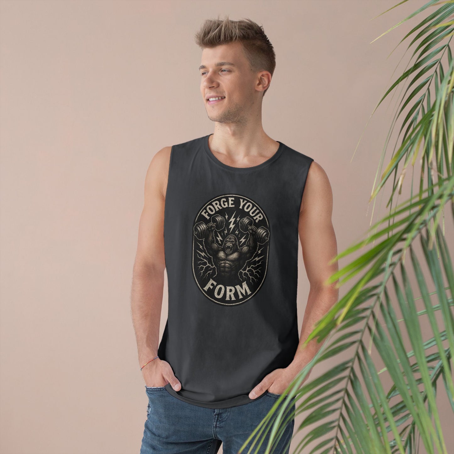 Grit Forge Athletics - "Forge Your Form" Training Tank