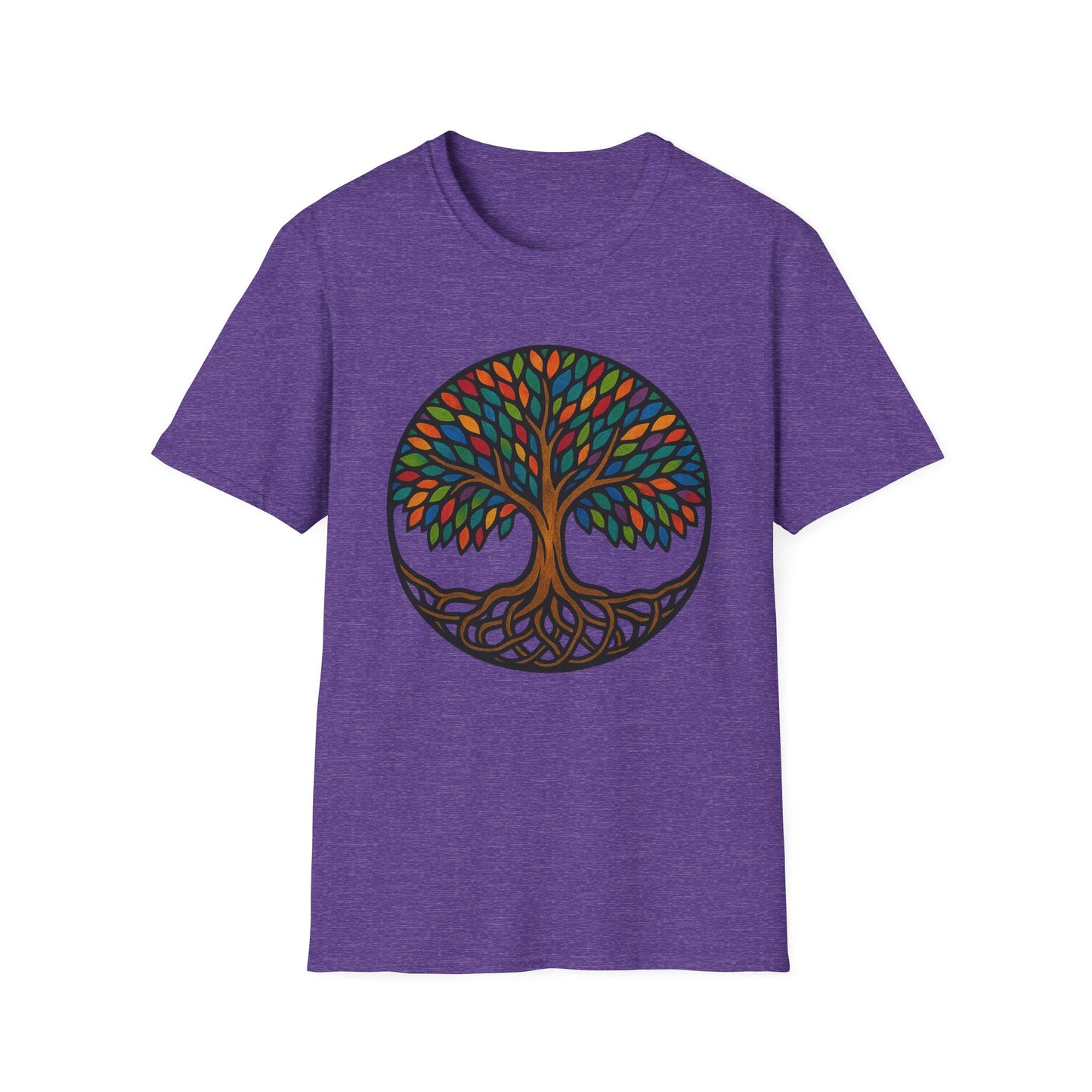 Yggdrasil, Tree of Life Softstyle Casual Tee-Shirt