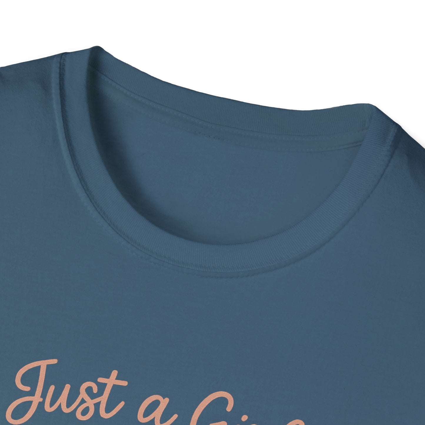 Dachshund Lover Casual Tee-Shirt, "Just a Girl Who Loves Dachshunds"