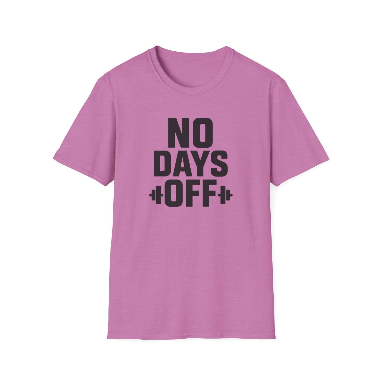 Grit Forge Athletics - "No Days Off" Motivational Fitness T-Shirt