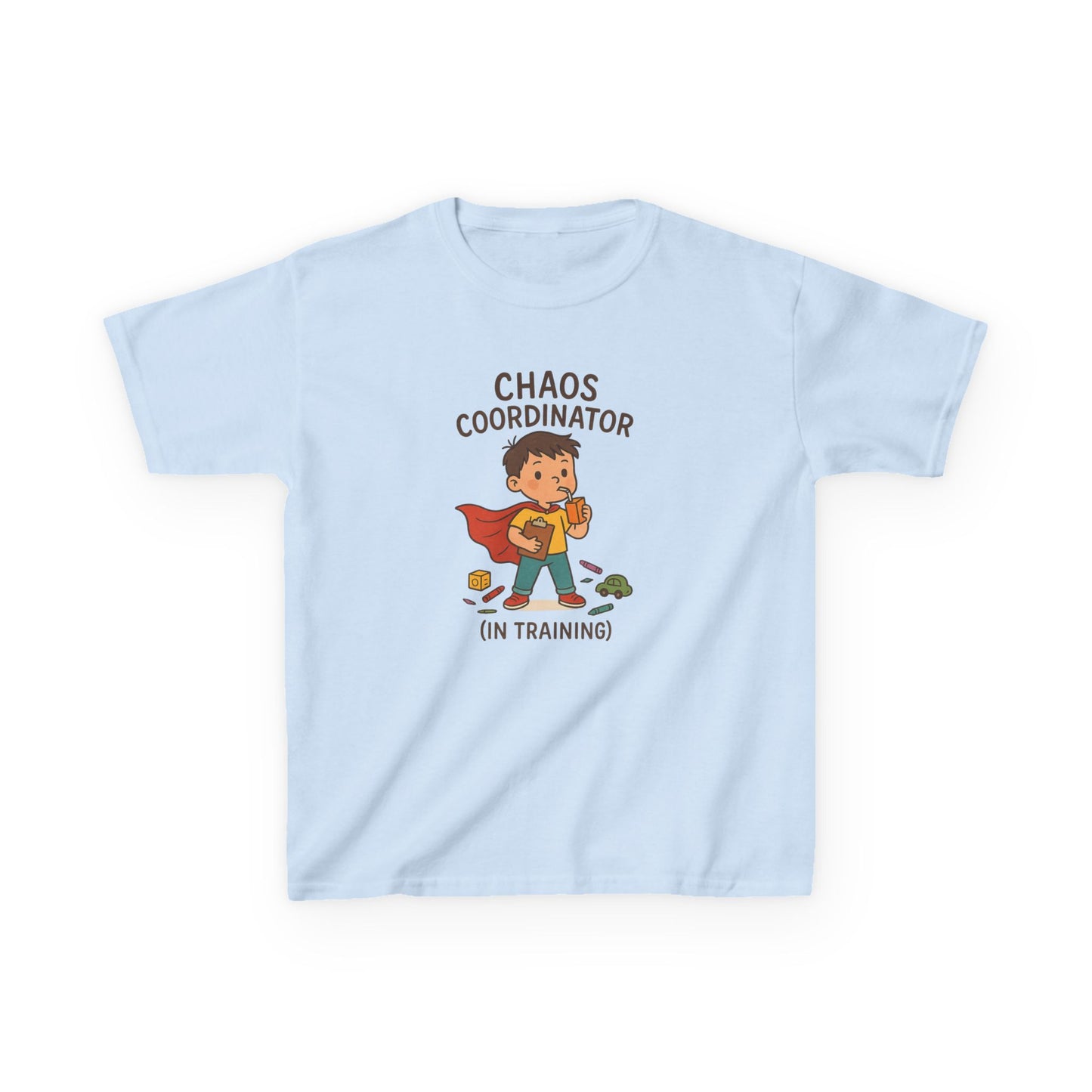 KIDS' "Chaos Coordinator" Funny T-Shirt for Boys