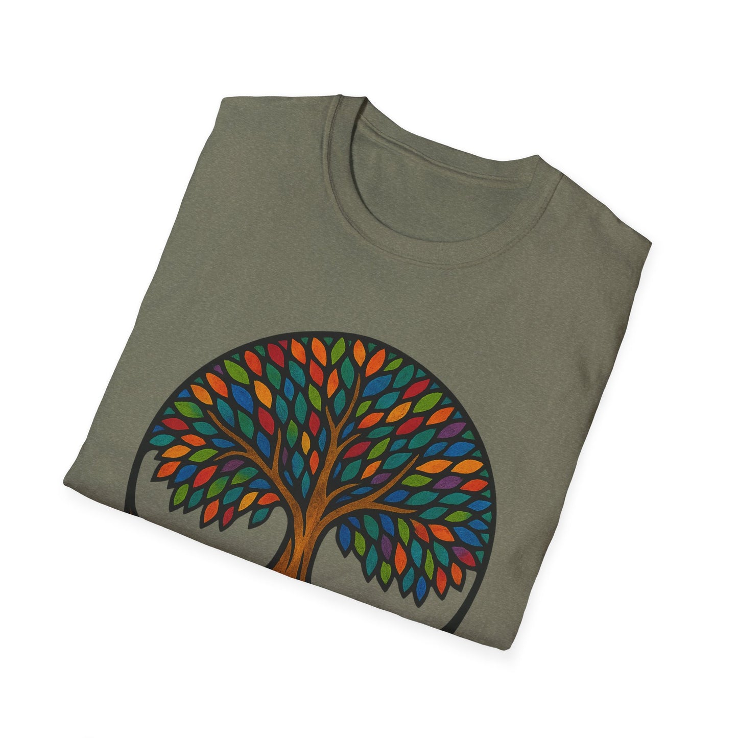 Yggdrasil, Tree of Life Softstyle Casual Tee-Shirt