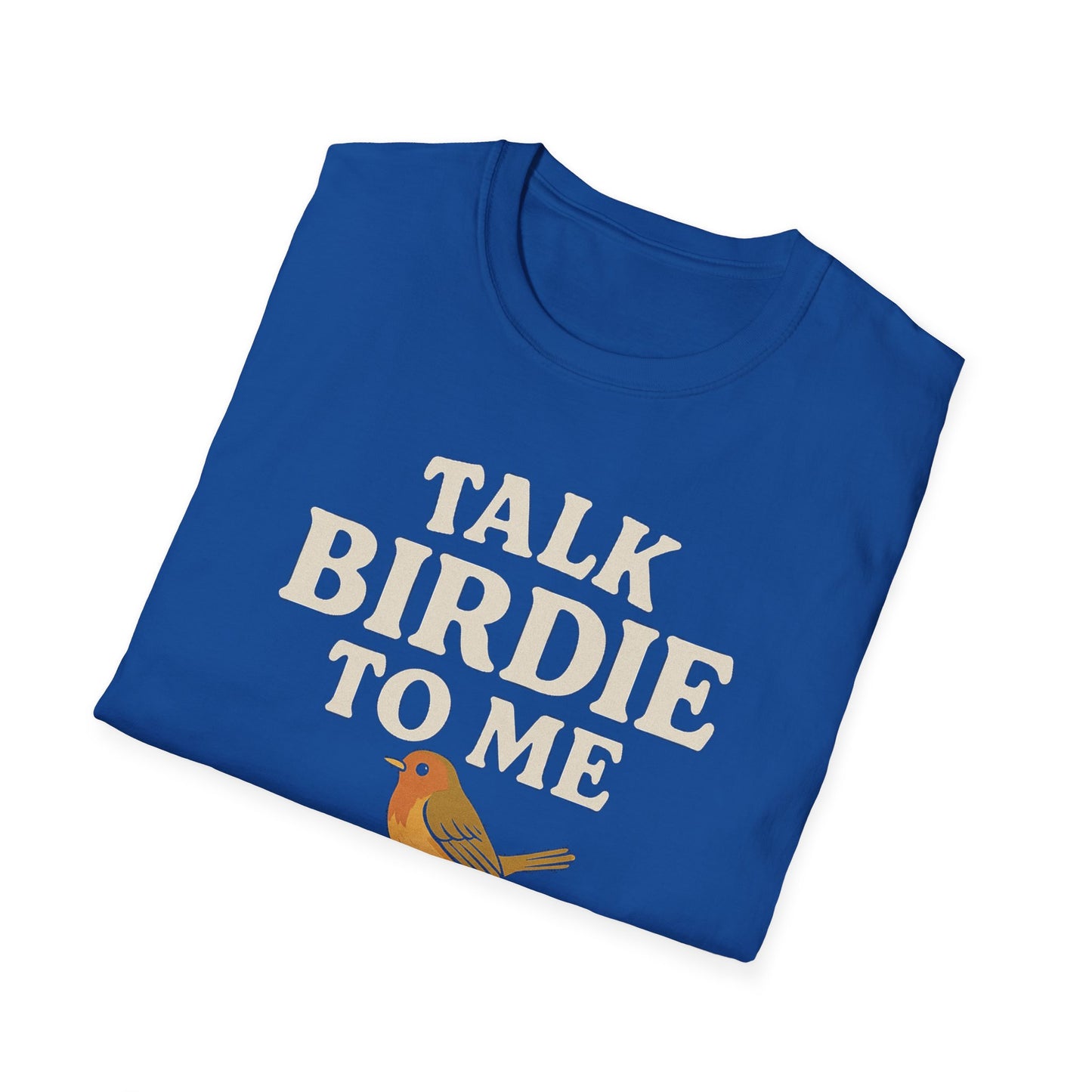 "Talk Birdie to Me" Softstyle Golf Tee