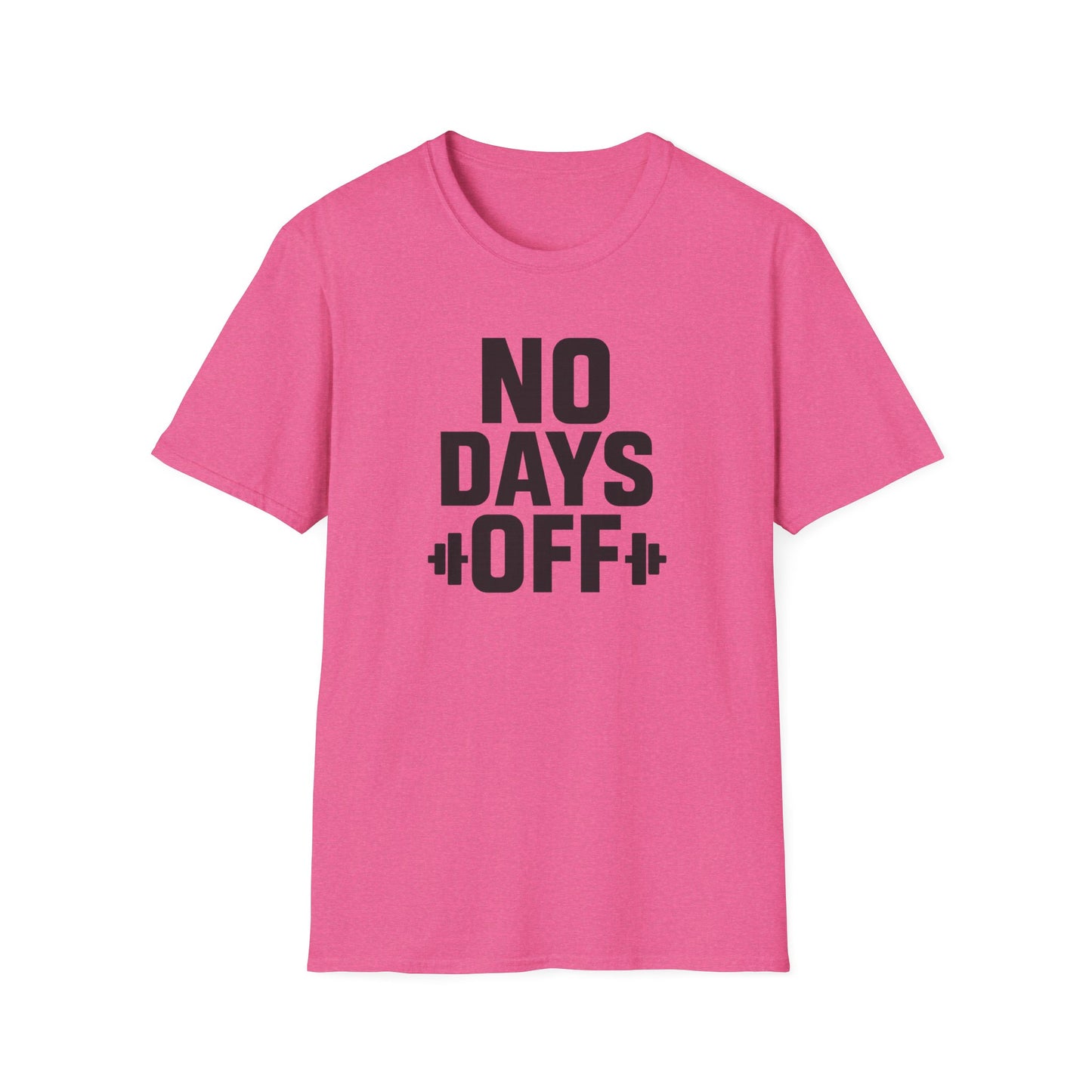 Grit Forge Athletics - "No Days Off" Motivational Fitness T-Shirt