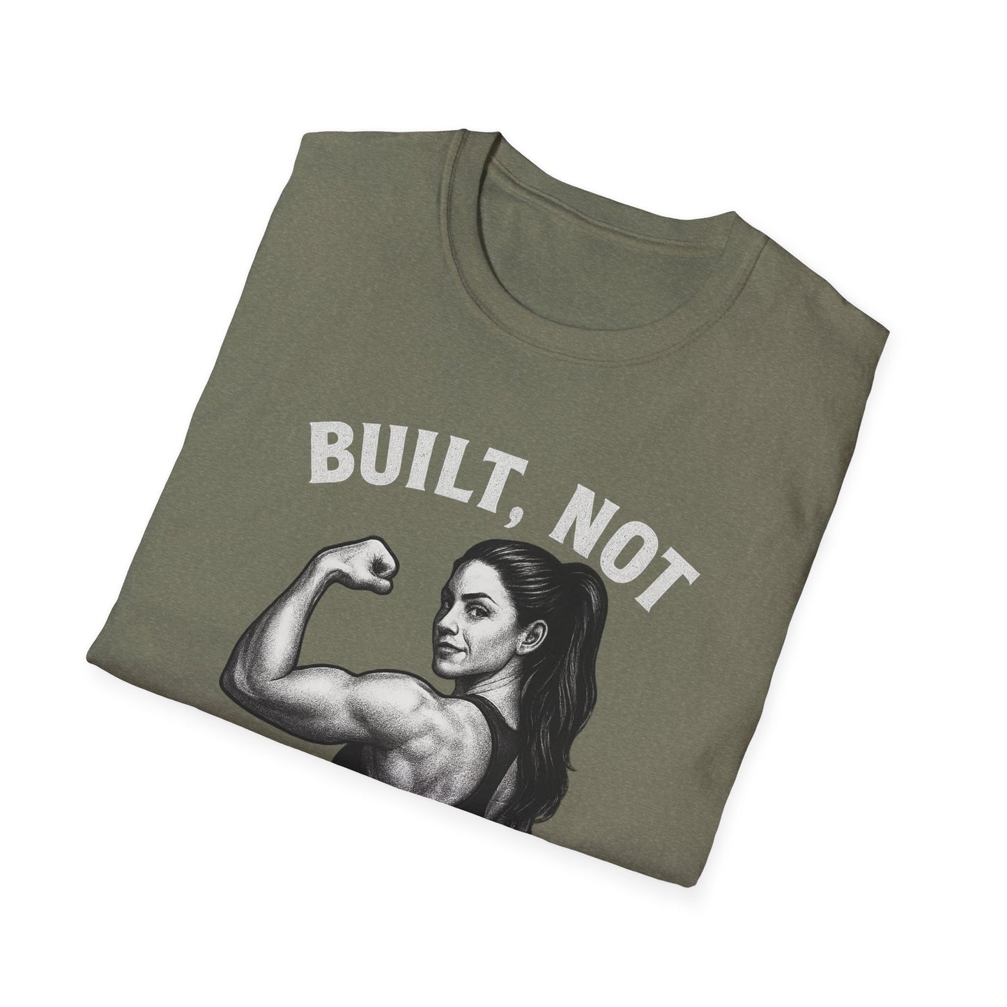 Grit Forge Athletics - "Built, Not Bought" Inspirational Women's T-Shirt