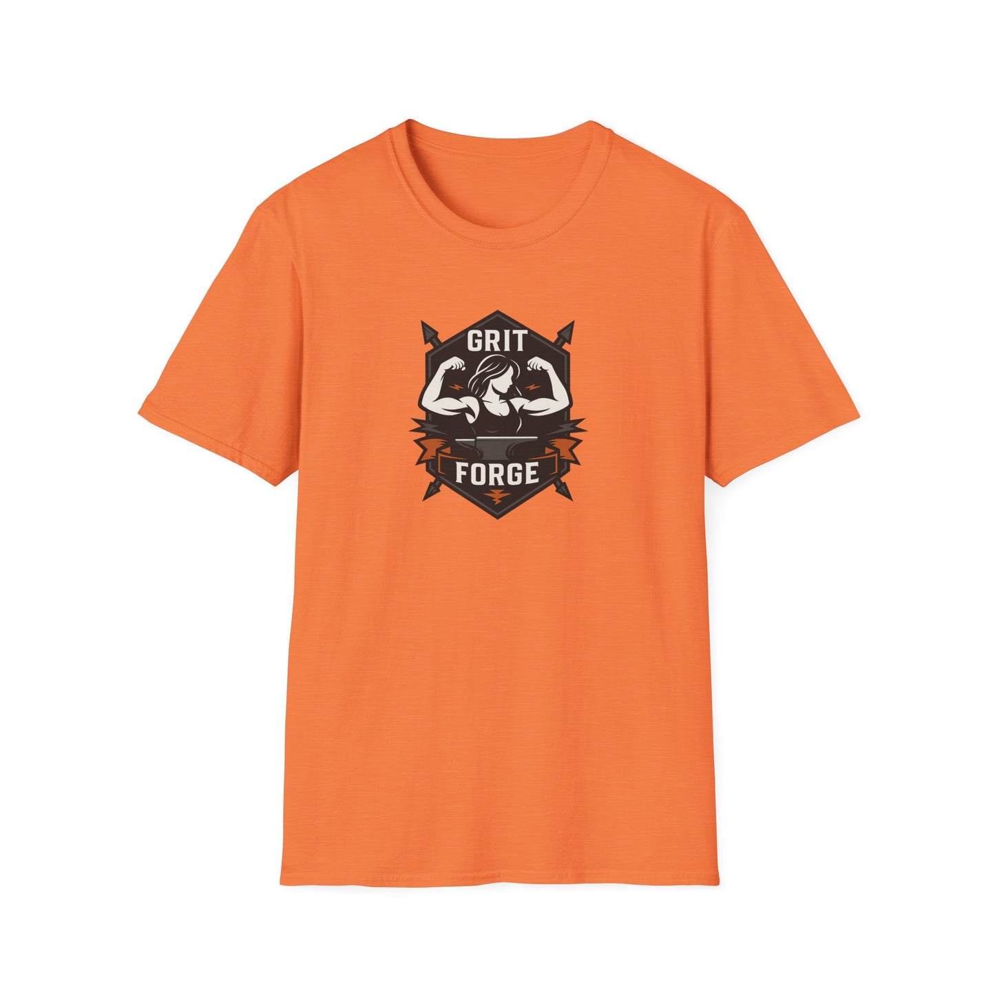 Grit Forge Athletics - Softstyle Female Motivational Workout Tee