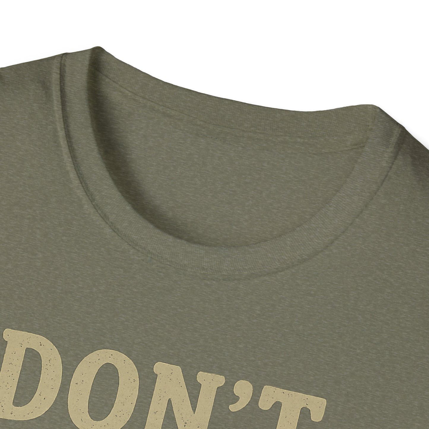 "Don't Talk to Me without Coffee" Funny Coffee Lover's Casual Tee-Shirt