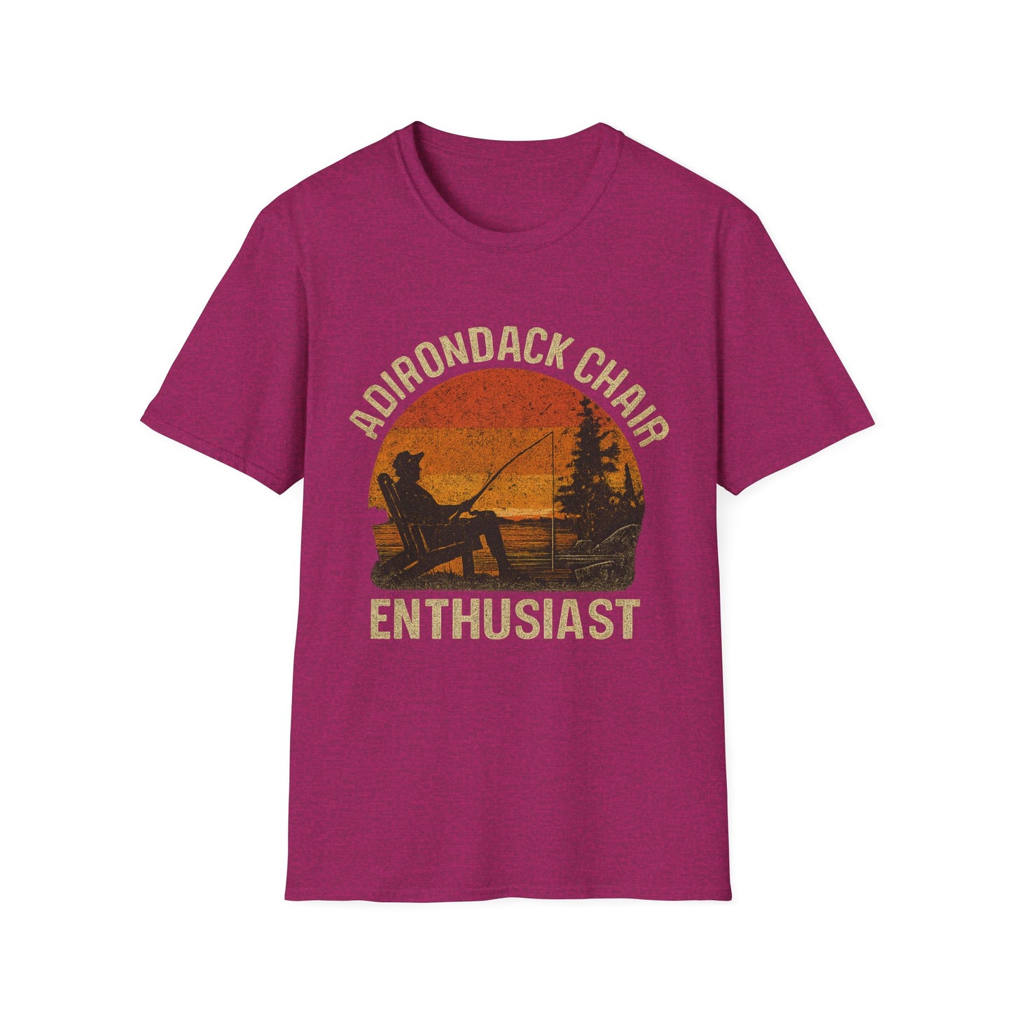 Adirondack Chair Enthusiast Graphic Tee-Shirt