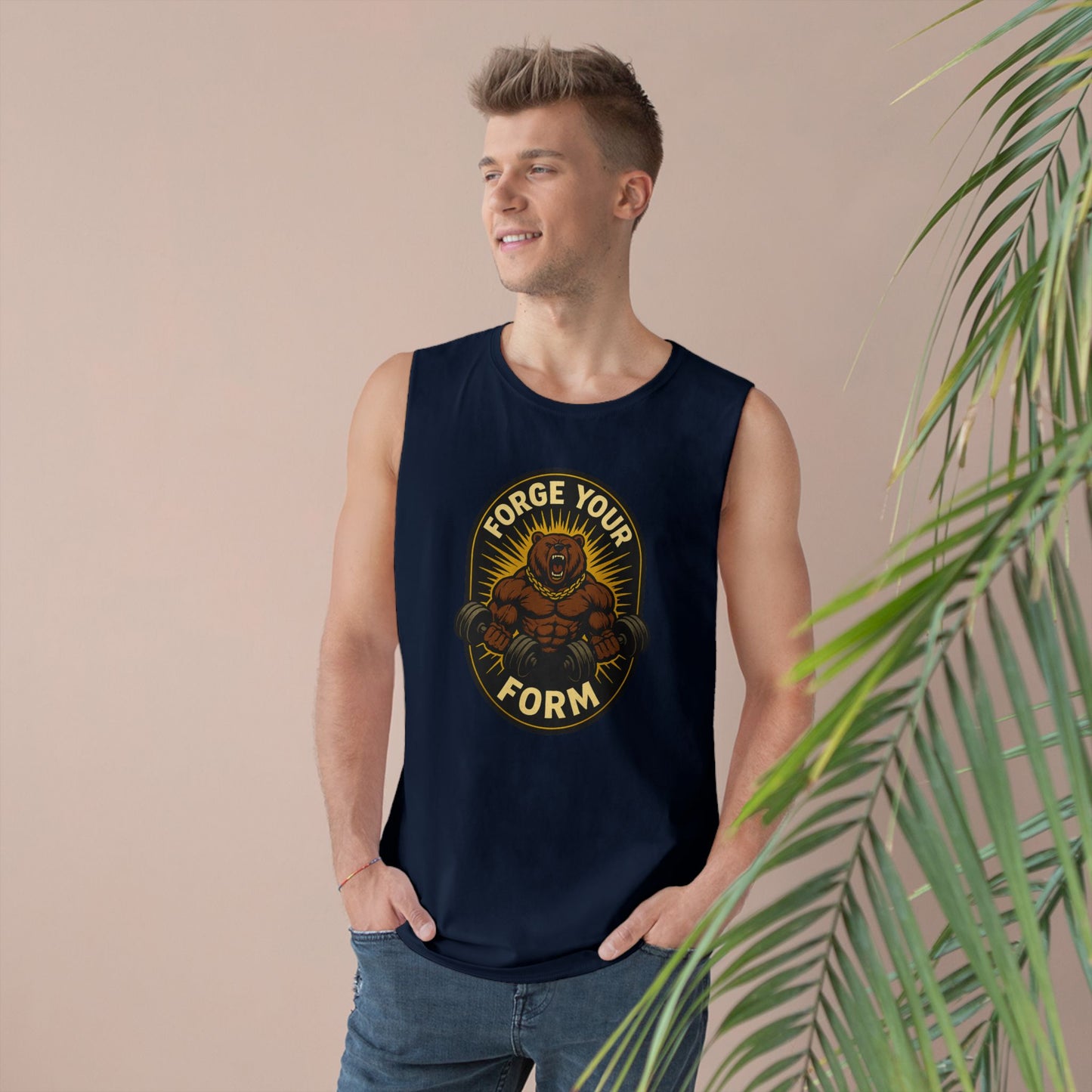 Grit Forge Athletics - "Forge Your Form" Weightlifting Tank Top