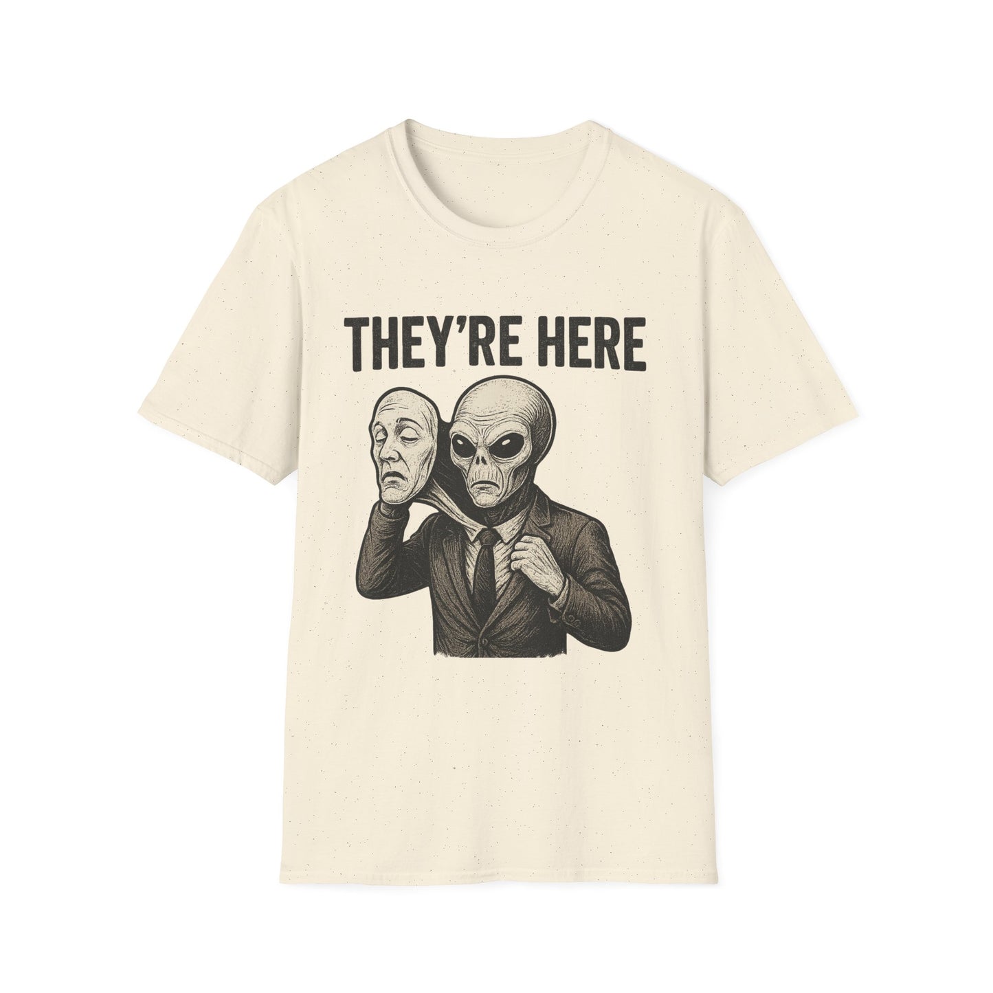 Alien Humor Unisex T-Shirt, Funny Graphic Tee, Costume Party Shirt, Pop Culture Apparel, Gift for Sci-Fi Lovers