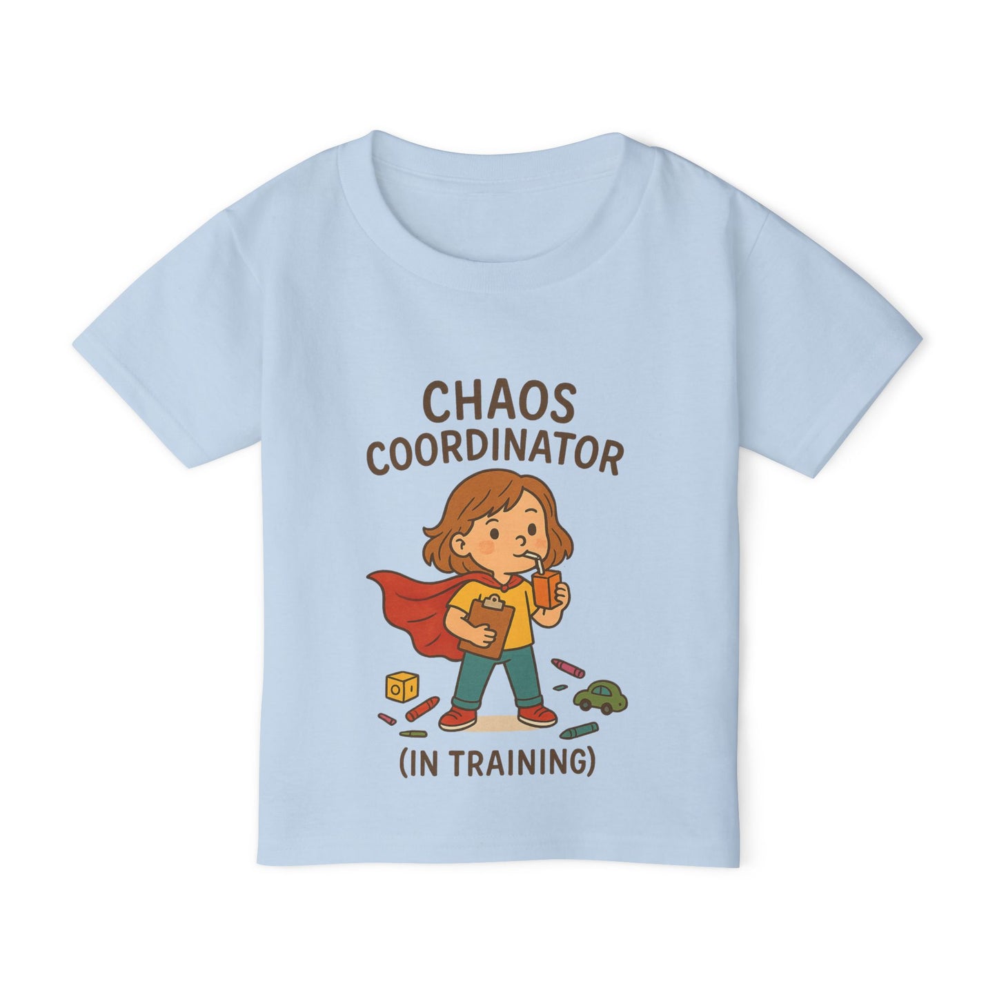 TODDLERS' "Chaos Coordinator" Funny T-Shirt for Girls
