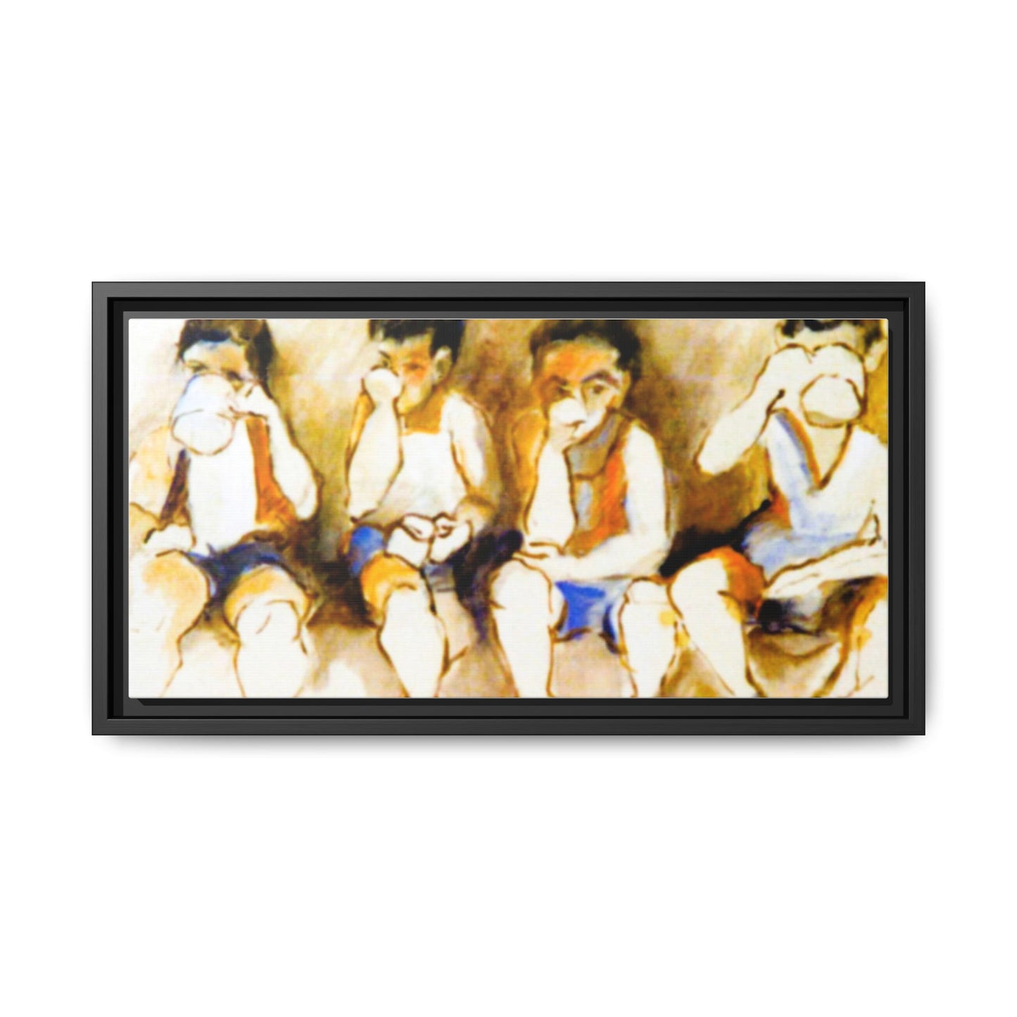 Vintage 1960s Authentic Art Wall Print - "Brewers' Yeast and Merriment"