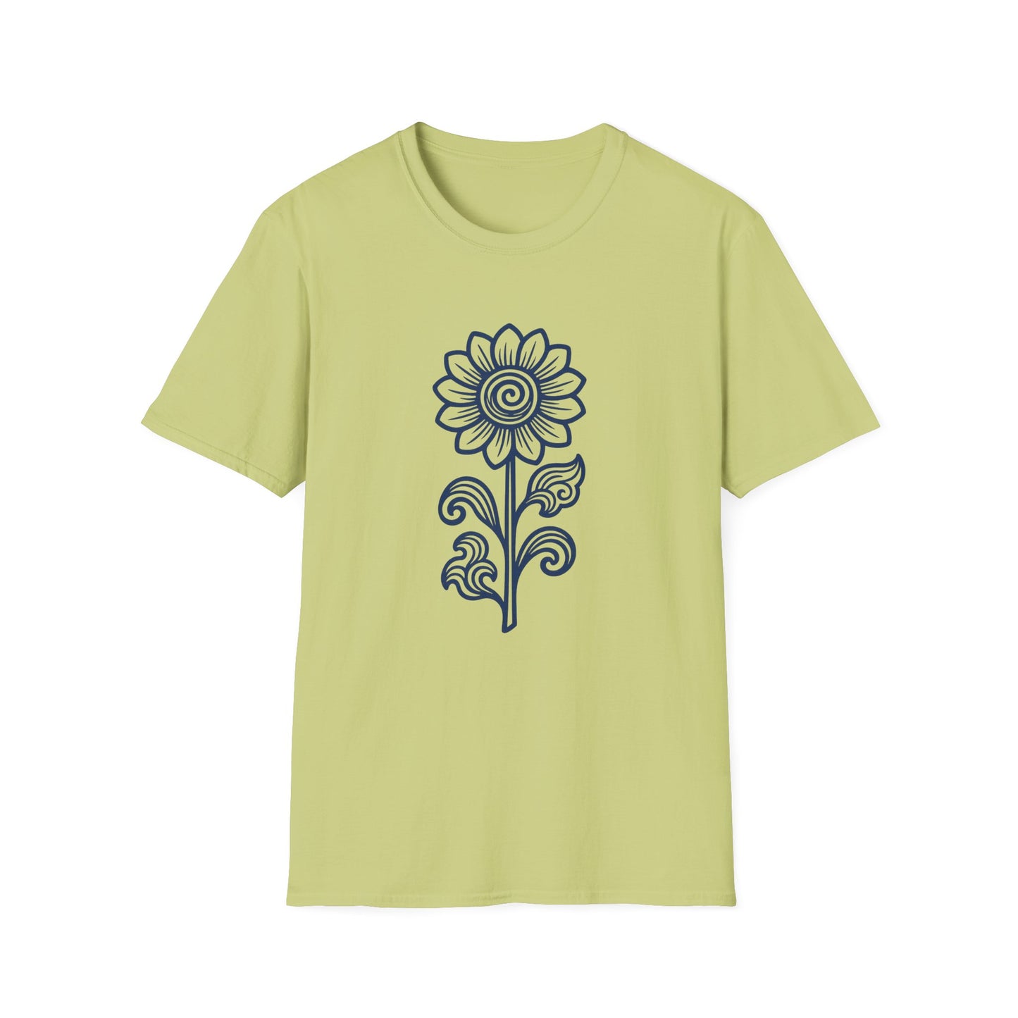 Flower Power Softstyle Casual T-Shirt