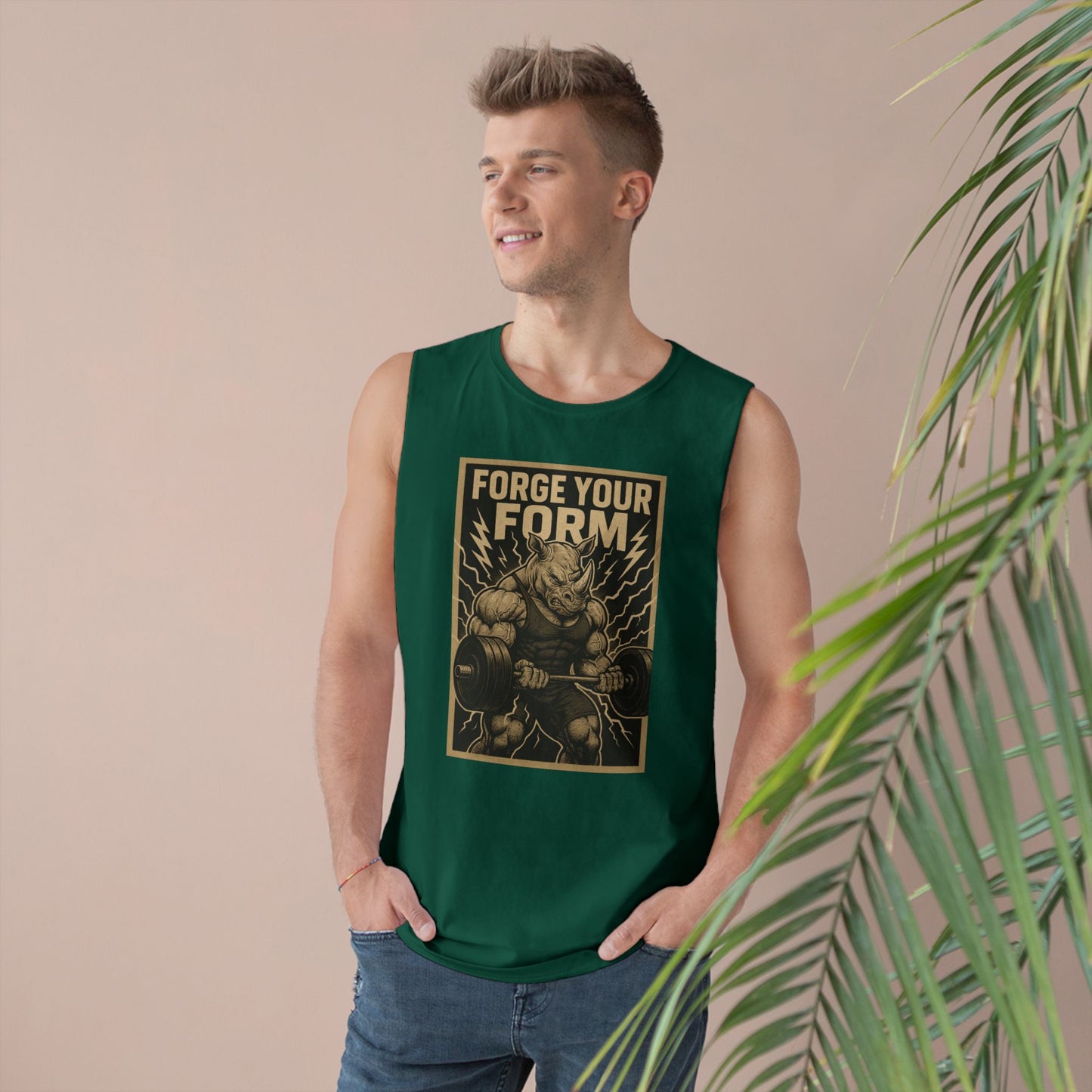 Grit Forge Athletics - "Forge Your Form" Weight Training Tank Top