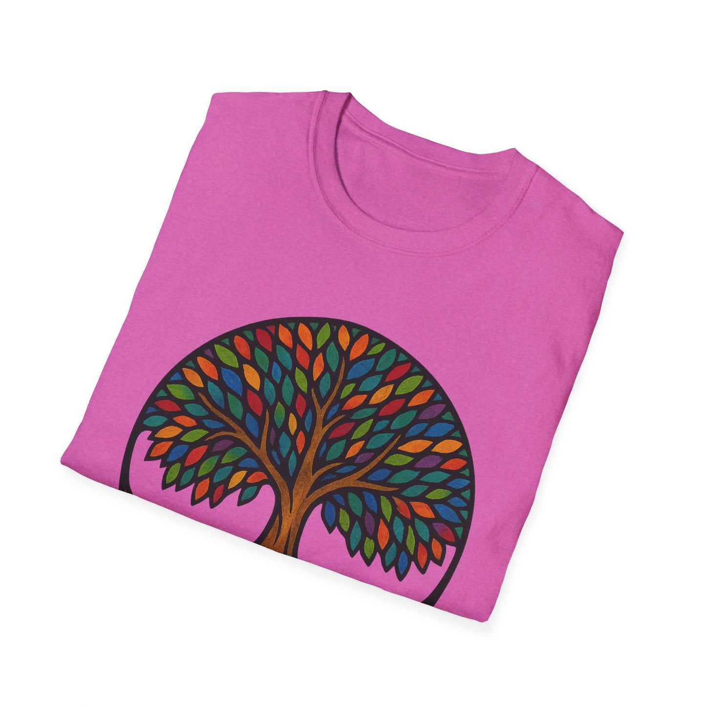Yggdrasil, Tree of Life Softstyle Casual Tee-Shirt