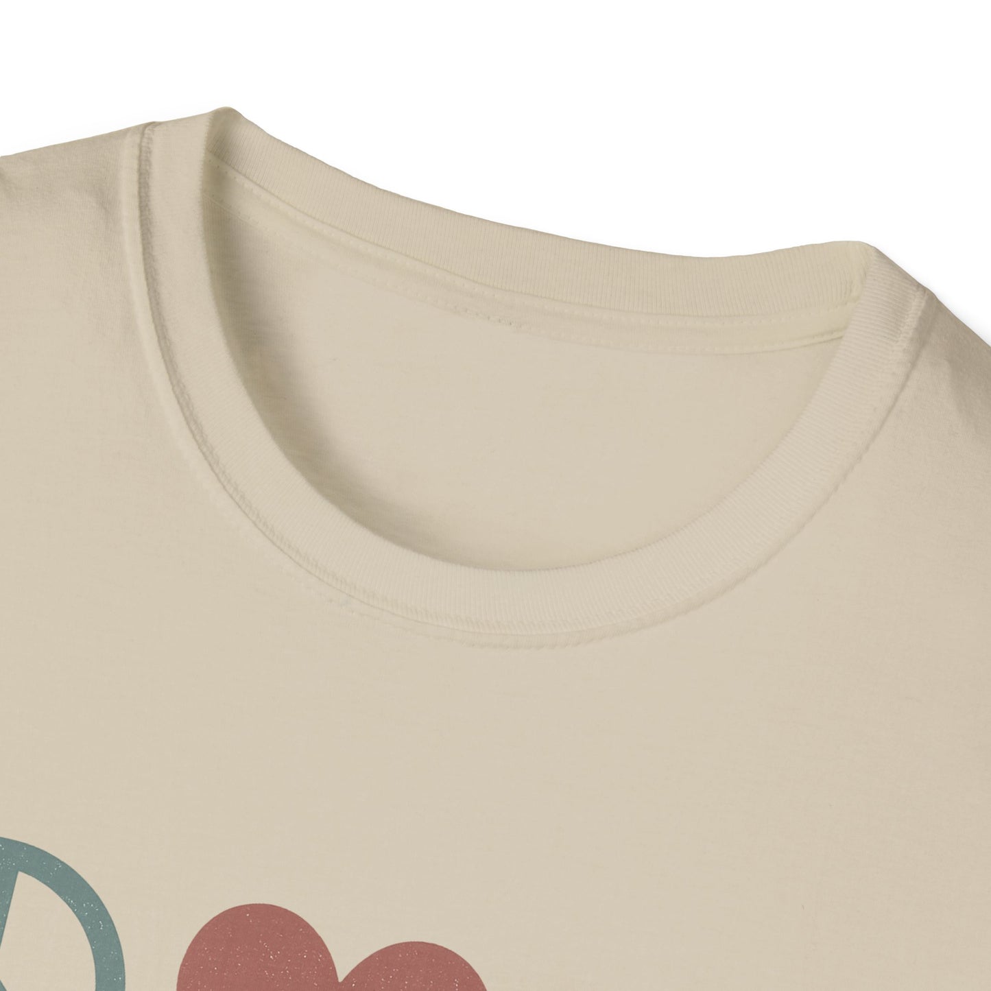 "Peace Love Dogs" Cute Pet Lover's Tee