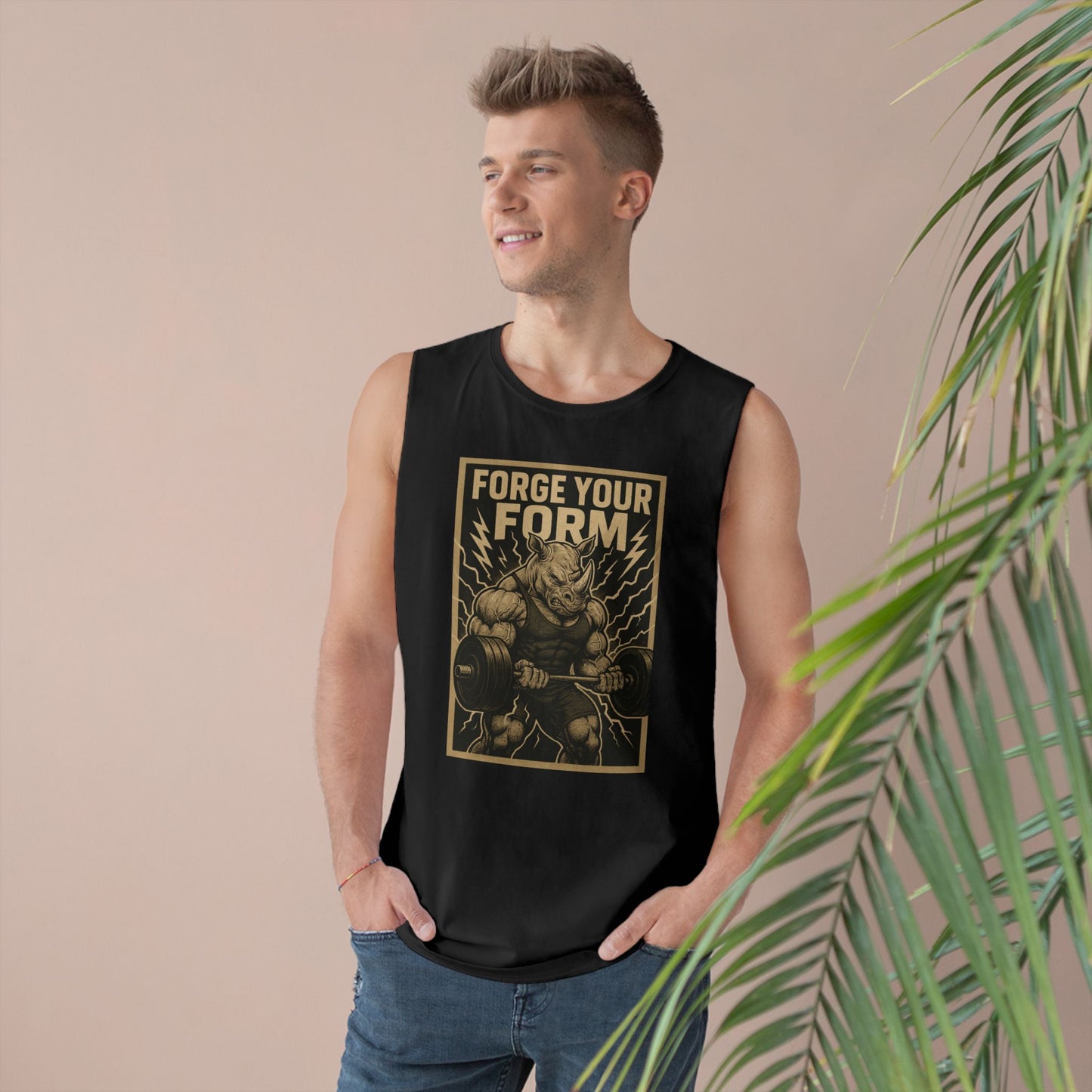 Grit Forge Athletics - "Forge Your Form" Weight Training Tank Top