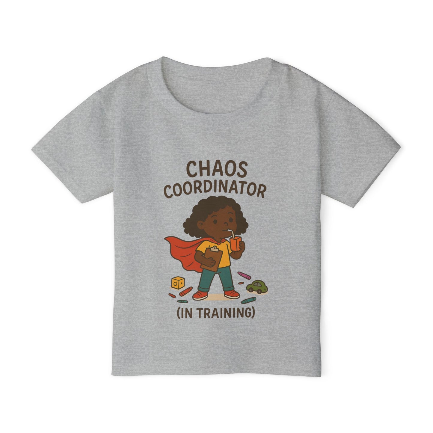 TODDLERS' "Chaos Coordinator" Funny T-Shirt for Girls