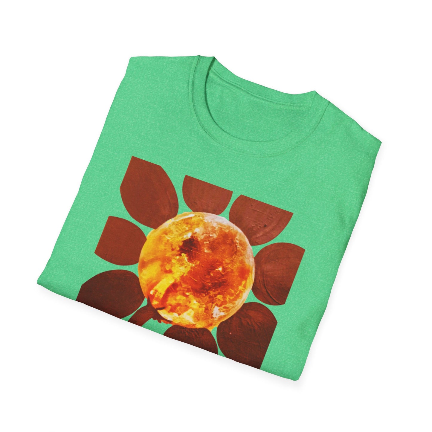 Sunflower-Inspired 1960s Authentic Artistry - "Sol, Cradle of Life"