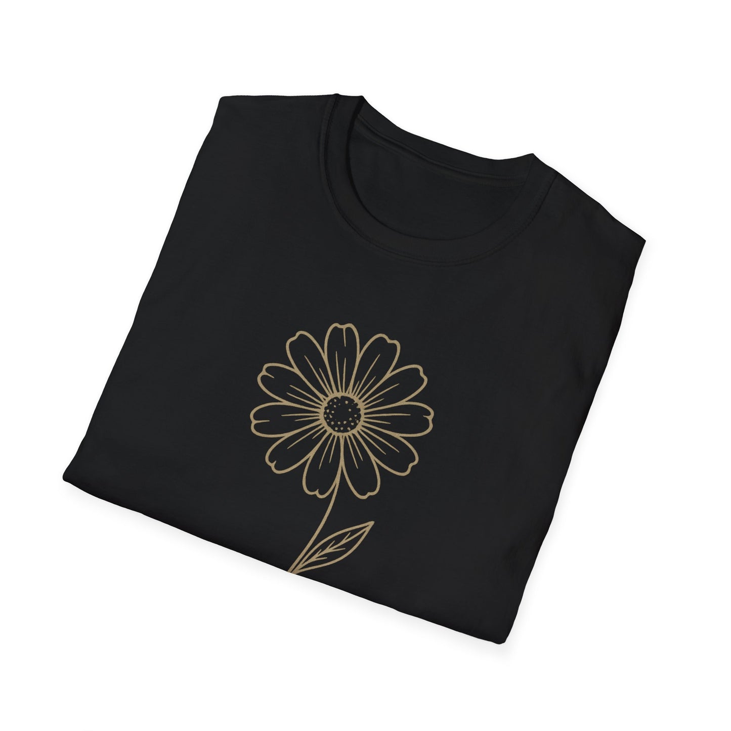 Breathe Floral Relaxed Fit Inspirational Tee-Shirt