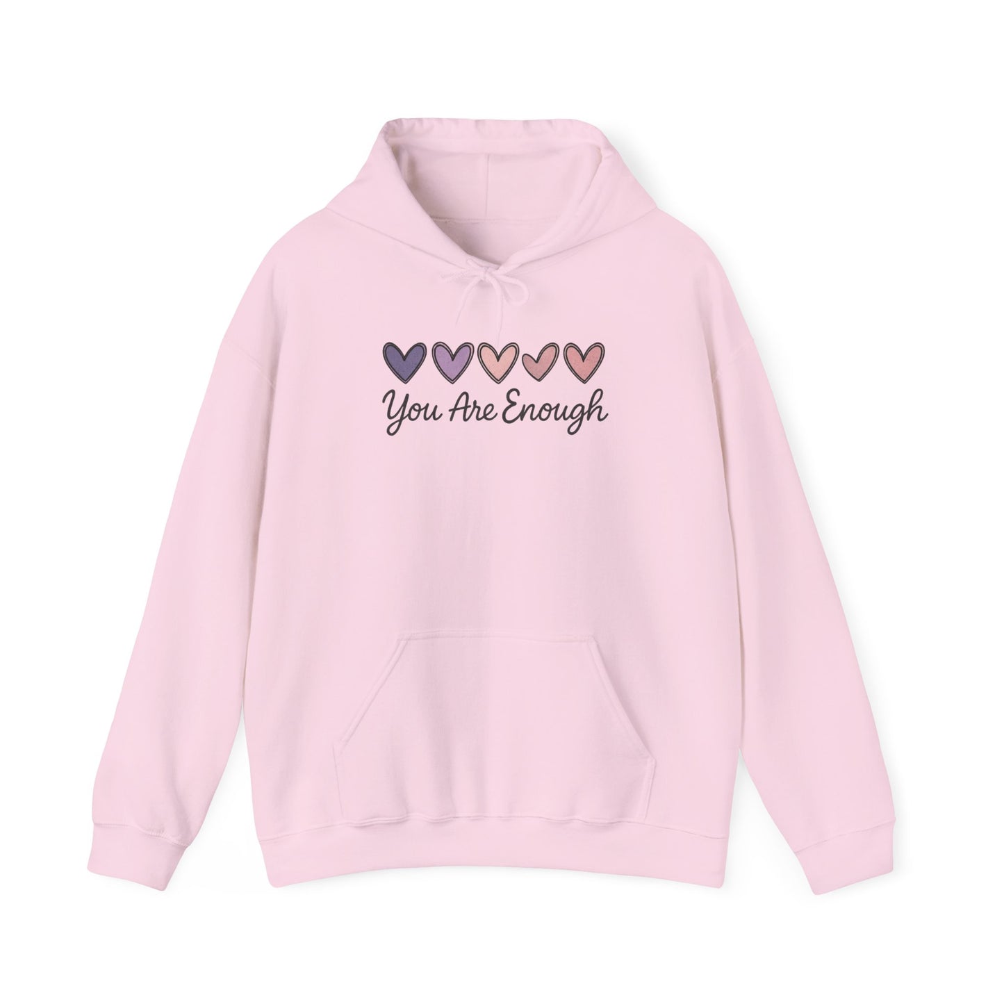 "You Are Enough" Hearts Women's Sweatshirt