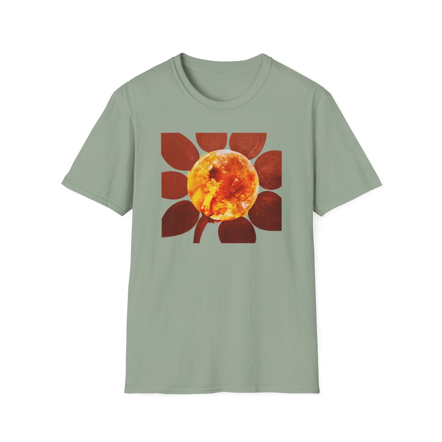 Sunflower-Inspired 1960s Authentic Artistry - "Sol, Cradle of Life"