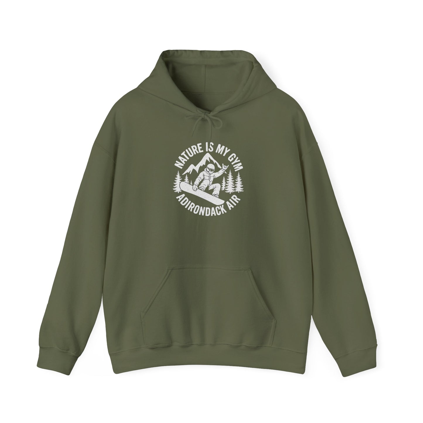 Nature is My Gym, Adirondack Air Sweatshirt